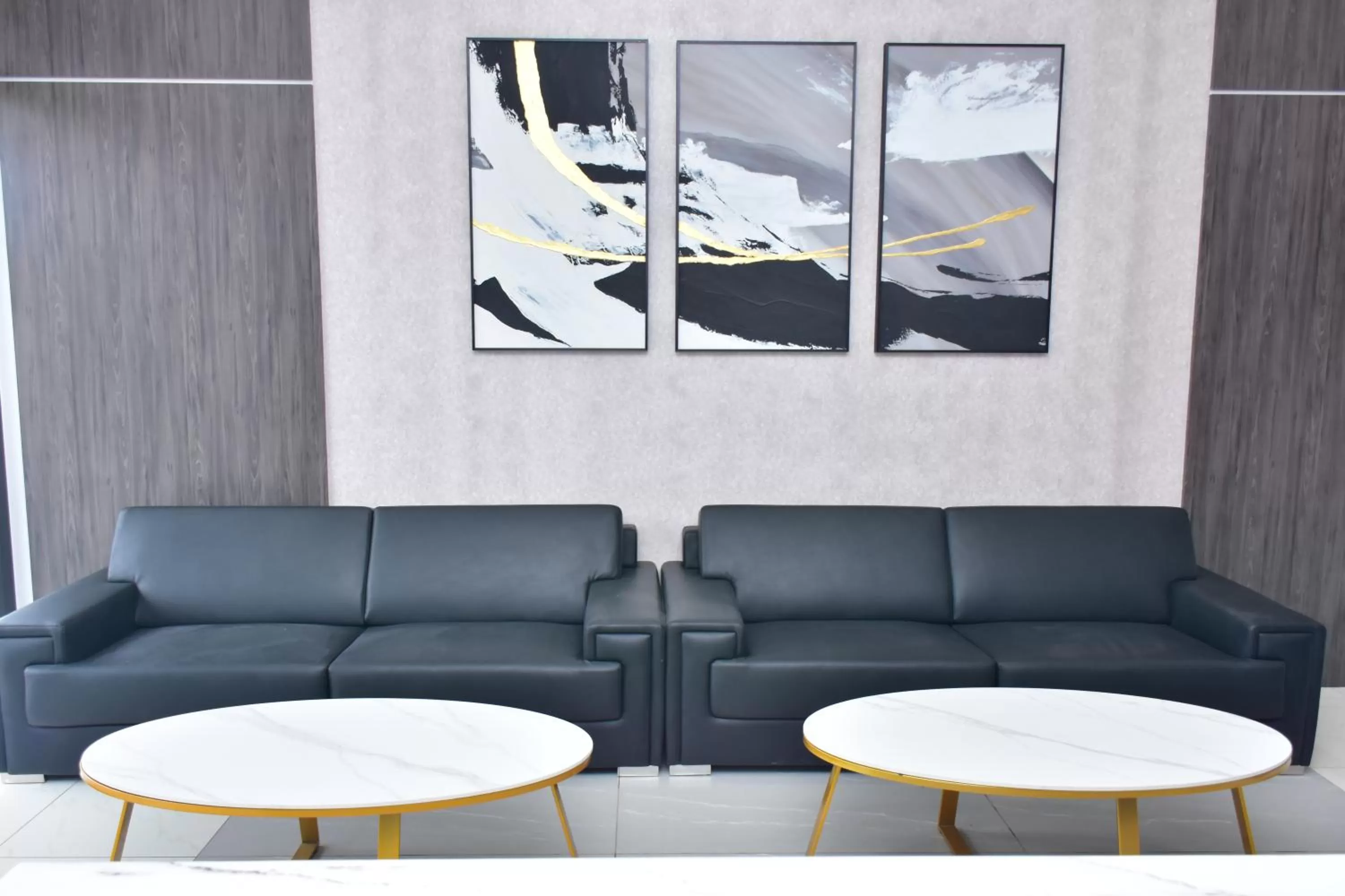 Seating area in Hotel Stella