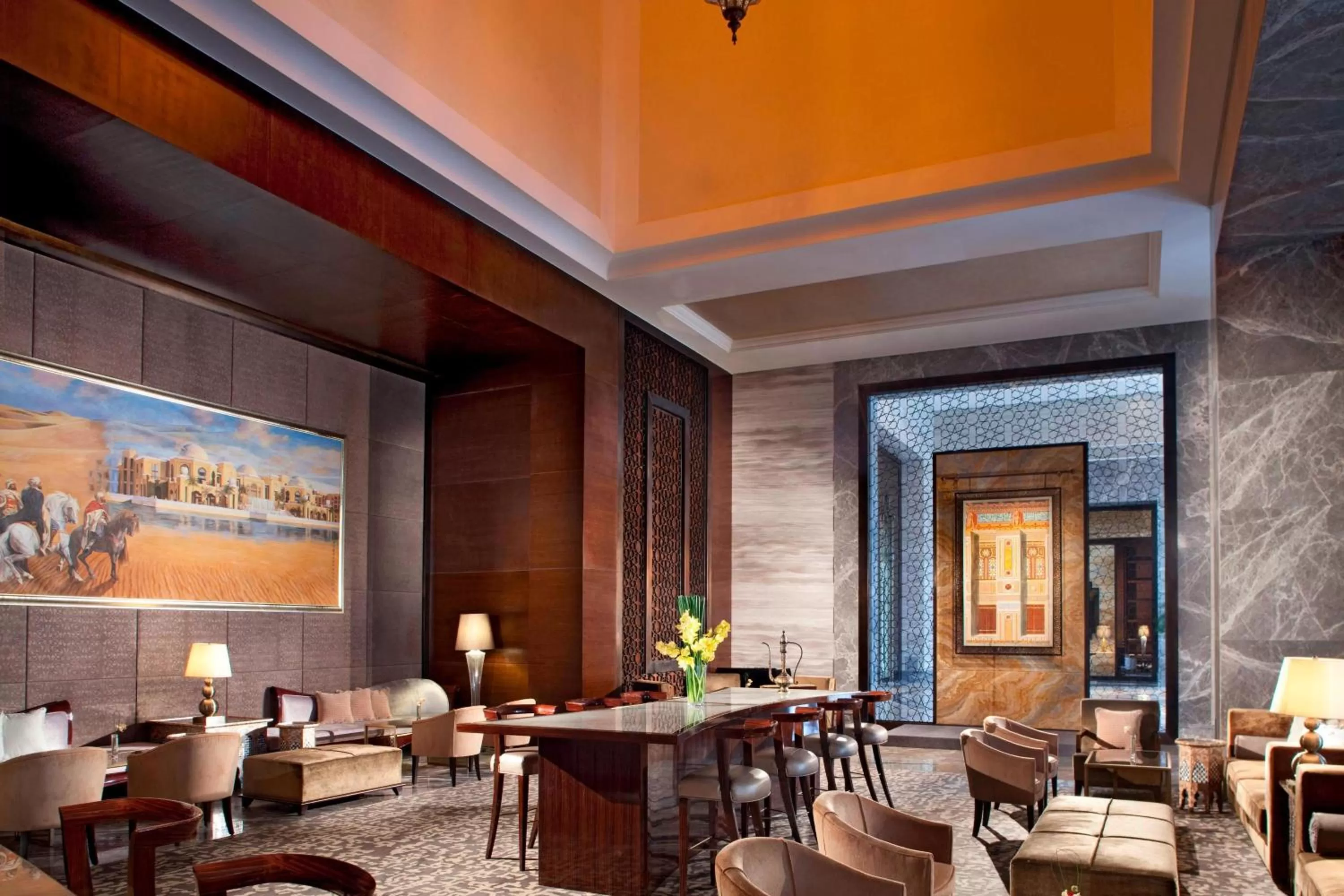 Lobby or reception, Restaurant/Places to Eat in Sheraton Qingyuan Lion Lake Resort