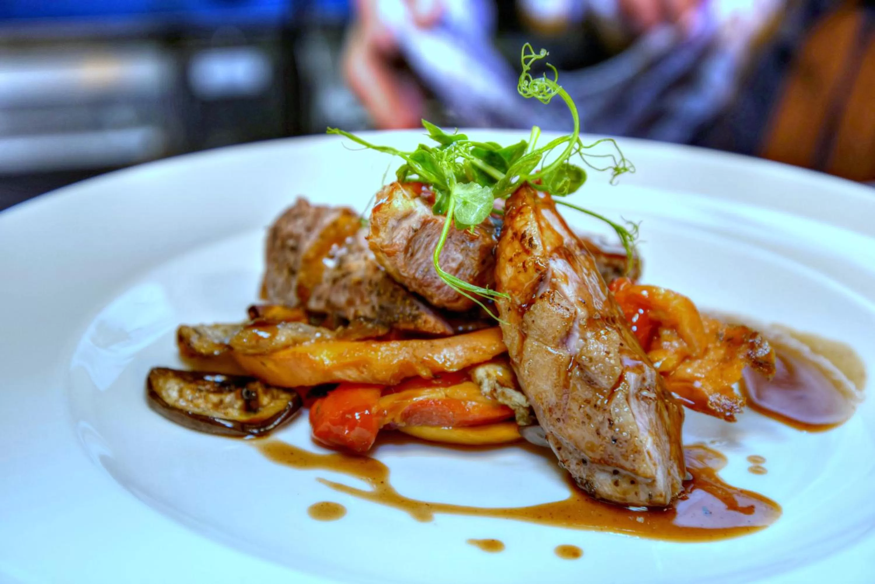 Food close-up in Plas Tan-Yr-Allt Historic Country House & Estate