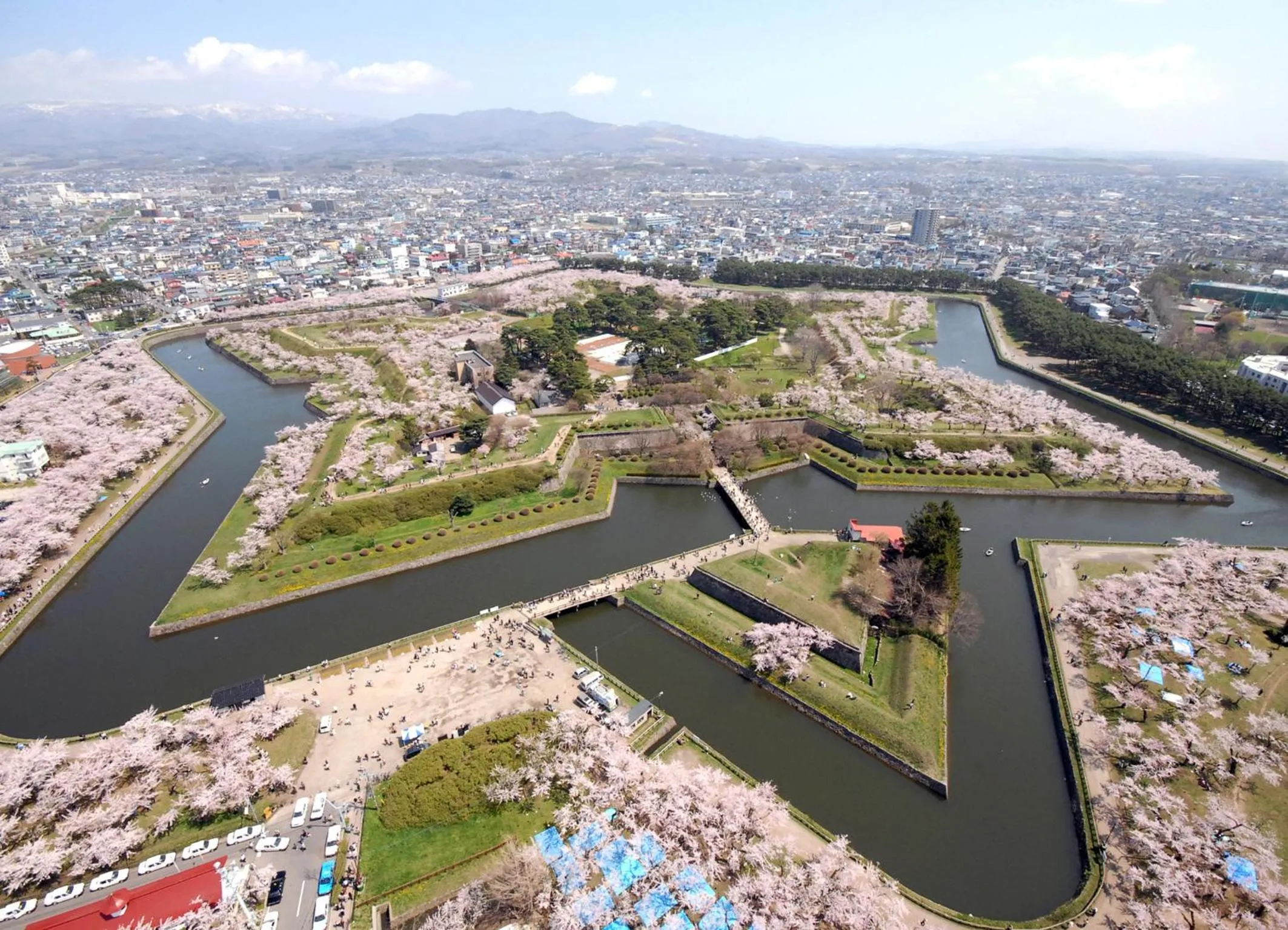 Bird's eye view in Hotel Hokke Club Hakodate