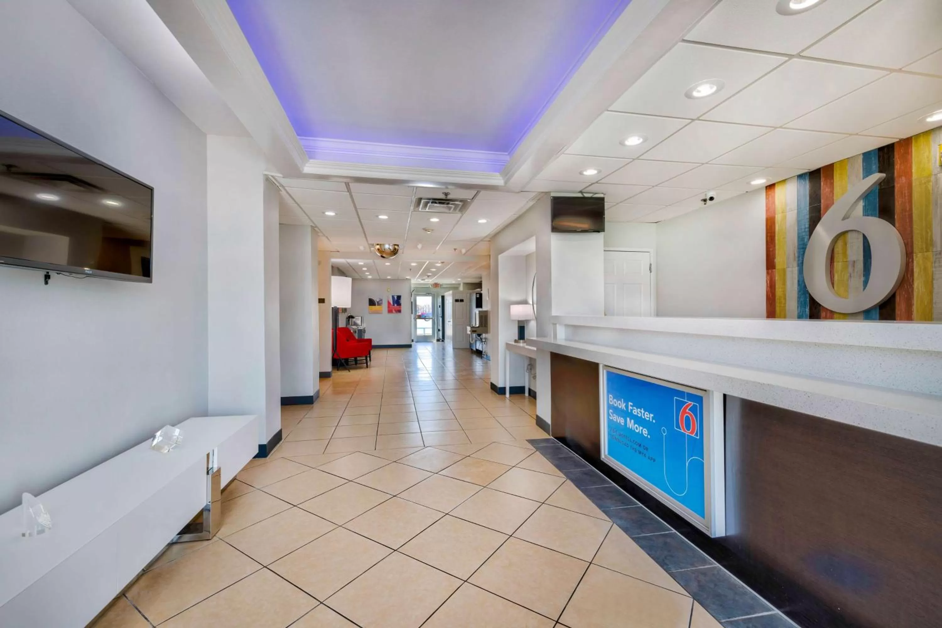 Lobby or reception in Motel 6-Norman, OK