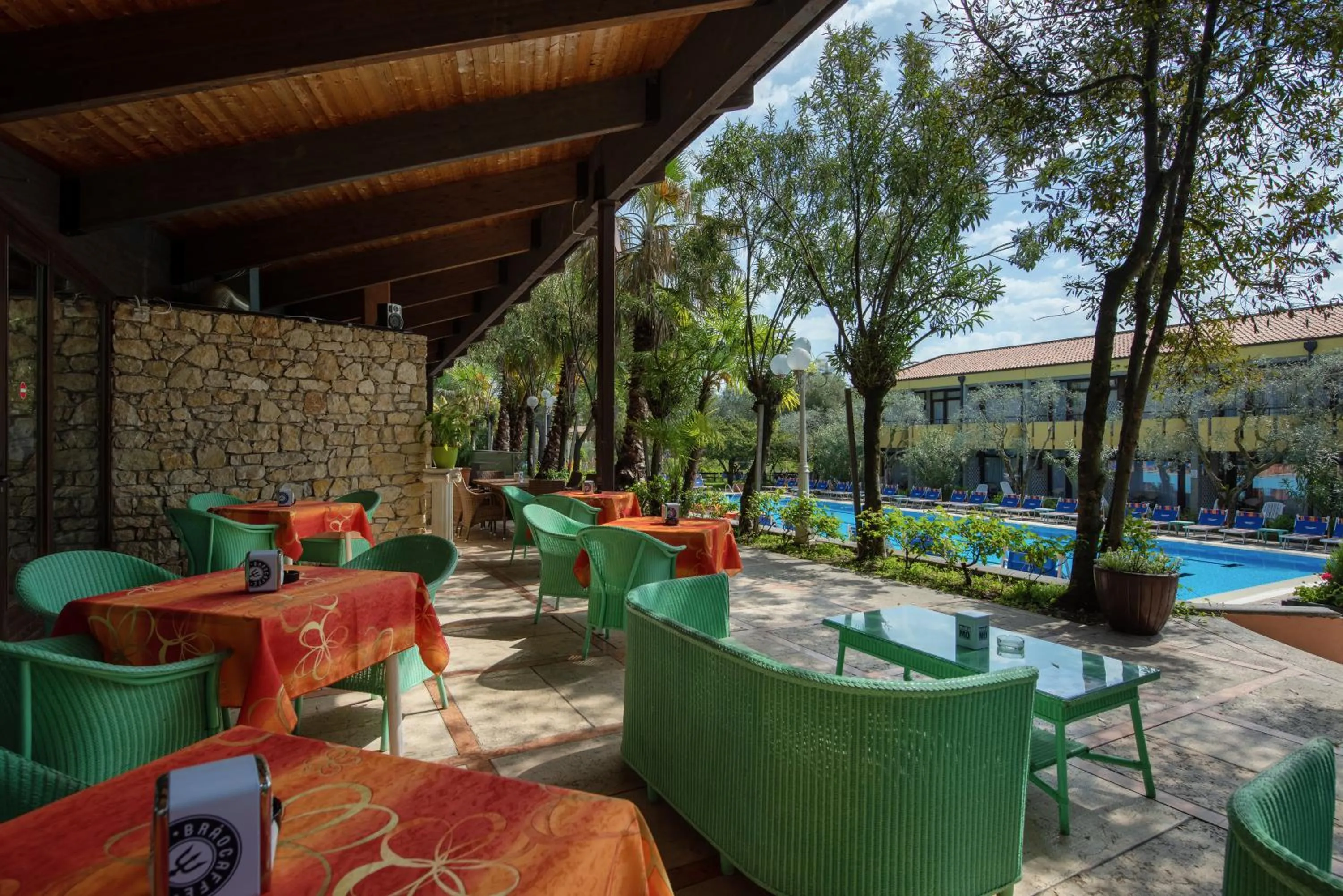 Patio in Sporthotel Olimpo
