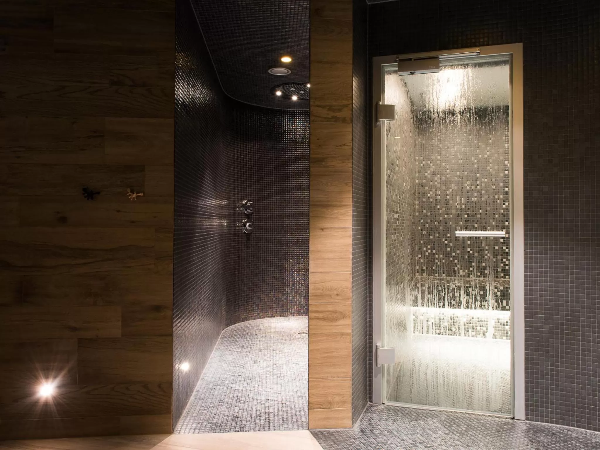 Shower in Lydia Hotel