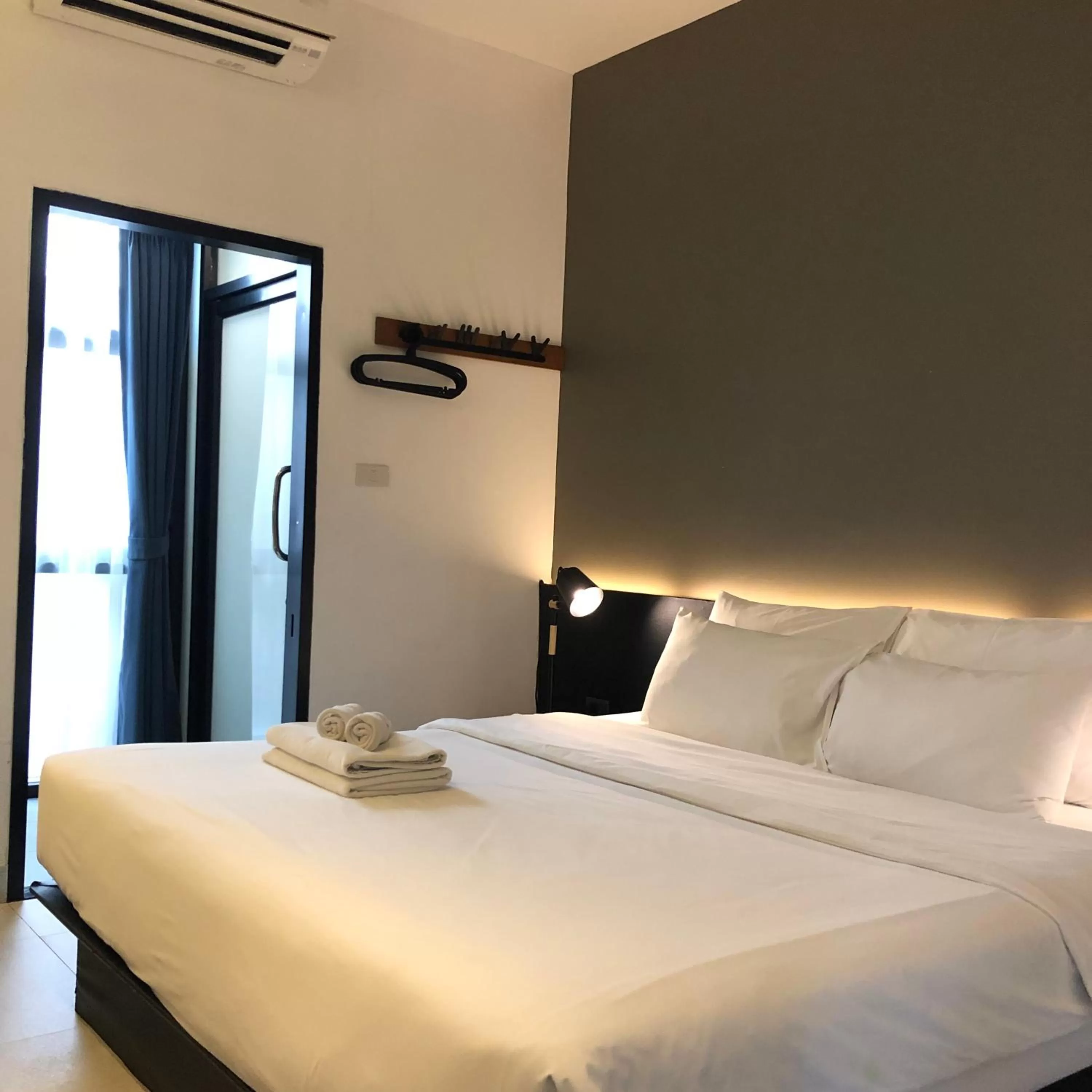 Bed in i-river chiangmai