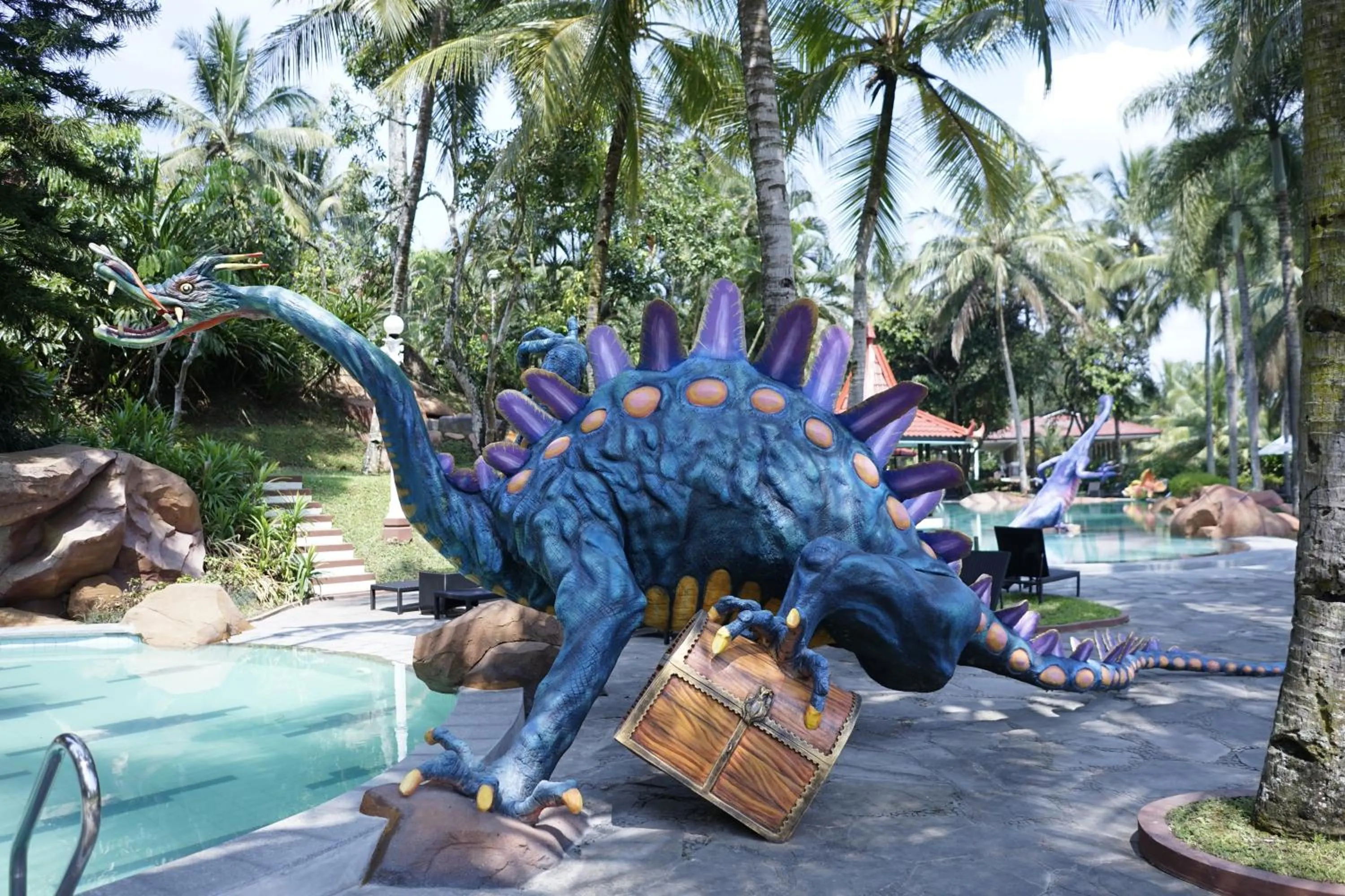 Pool view in Puri Asri Hotel & Resort