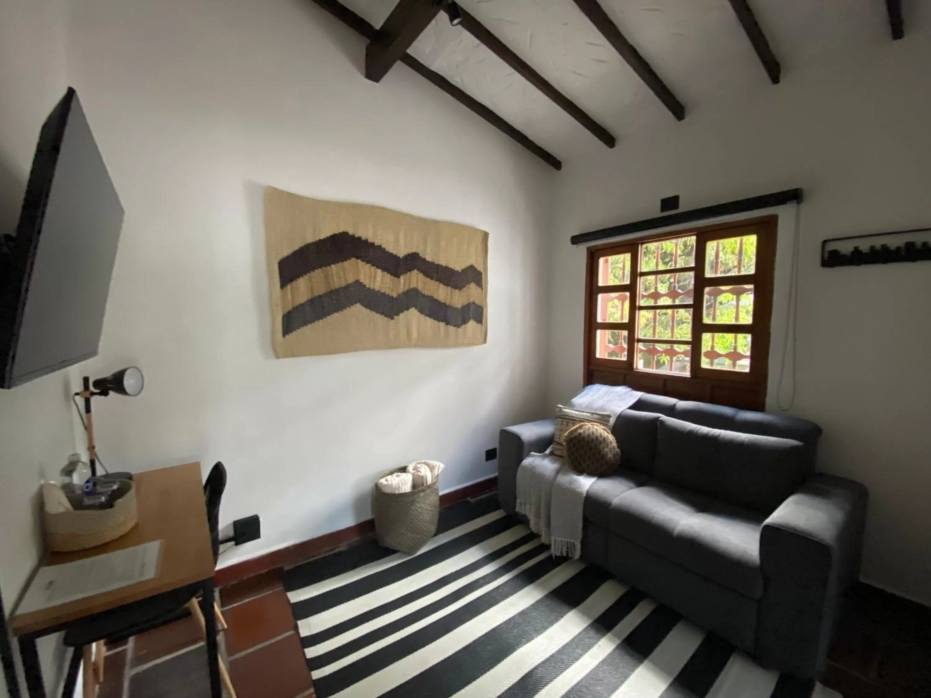 Living room in Casa Medallo