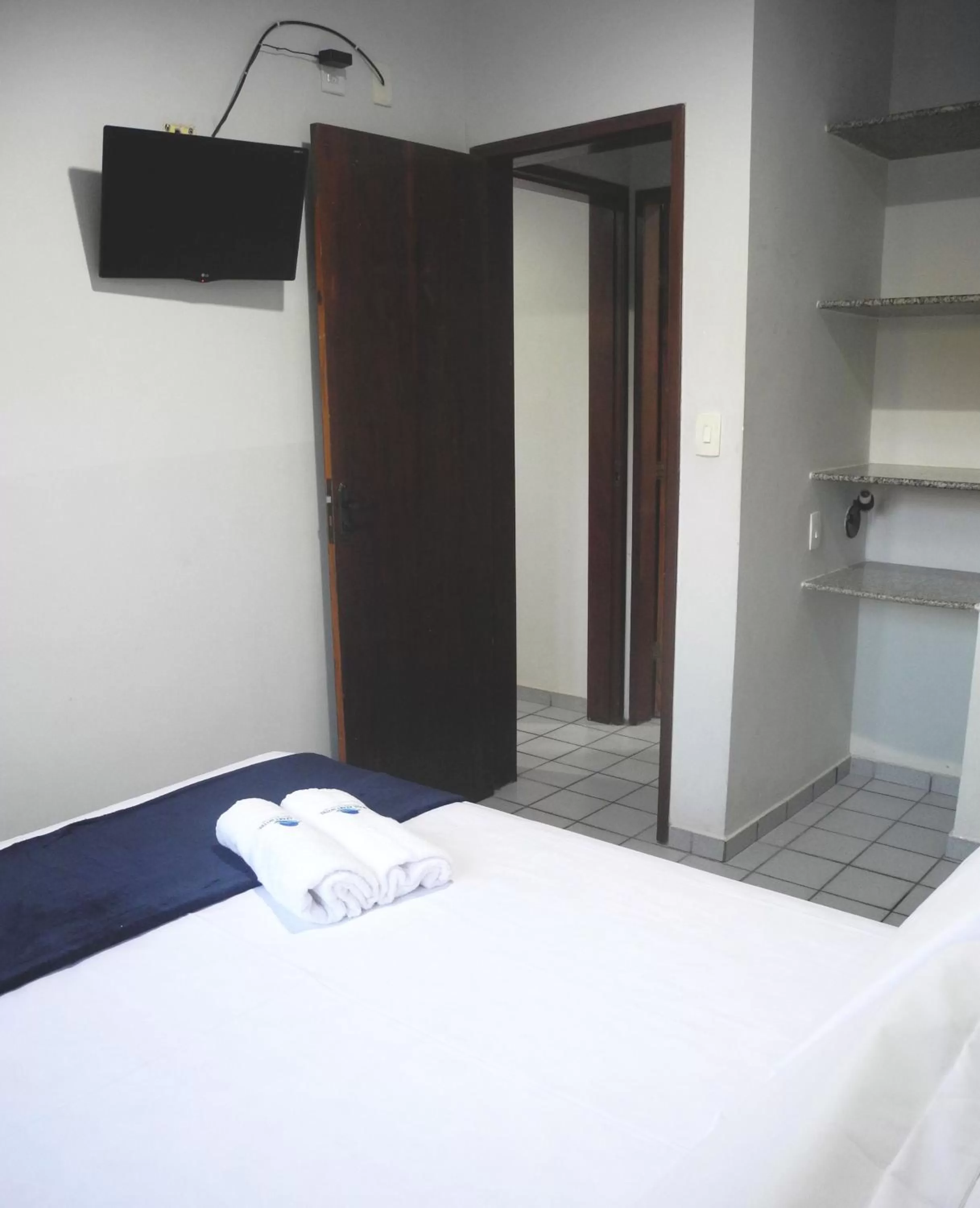 Bed in Praia Apart Hotel