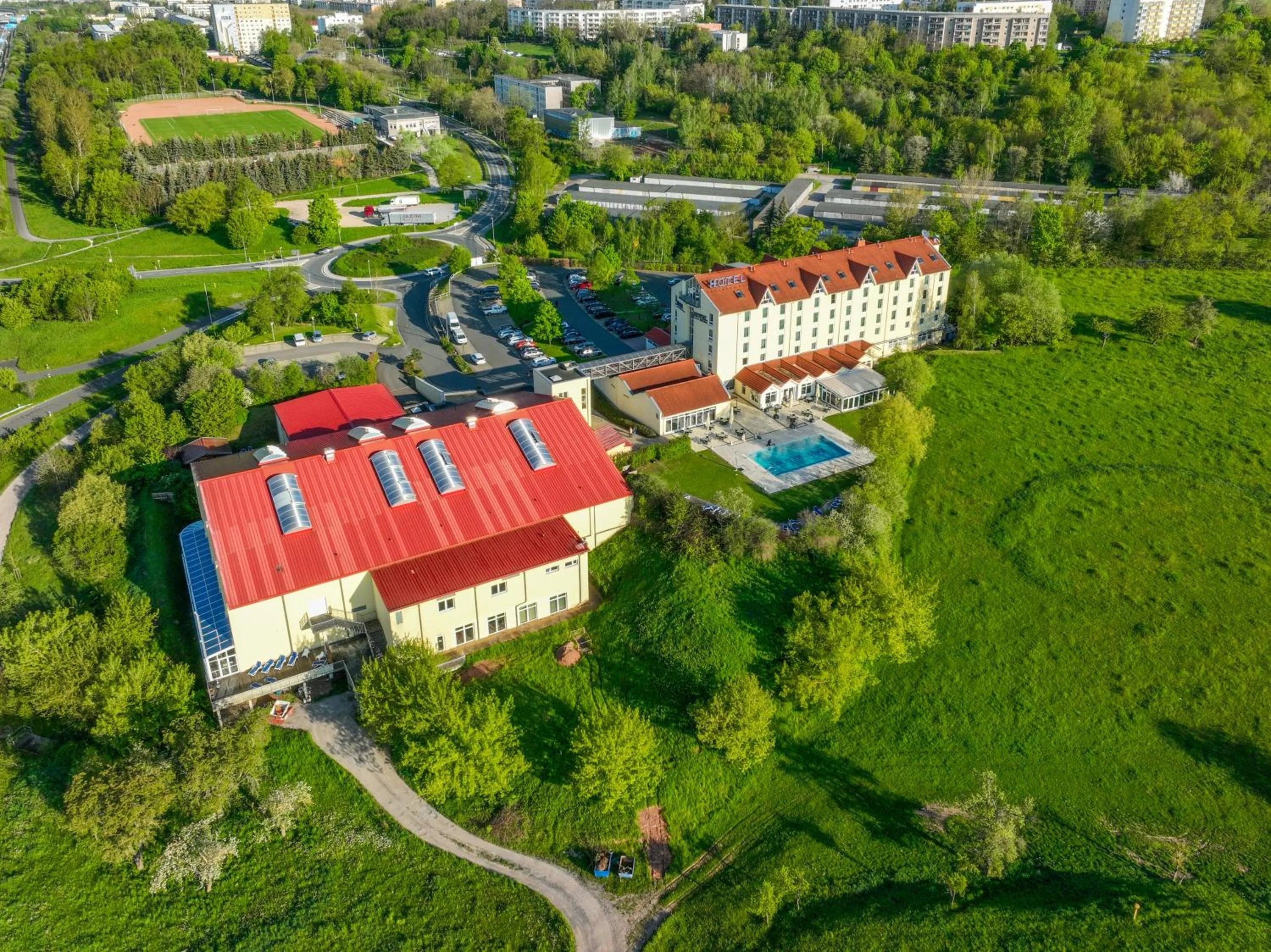 Property building in FAIR RESORT All Inclusive Wellness & Spa Hotel Jena