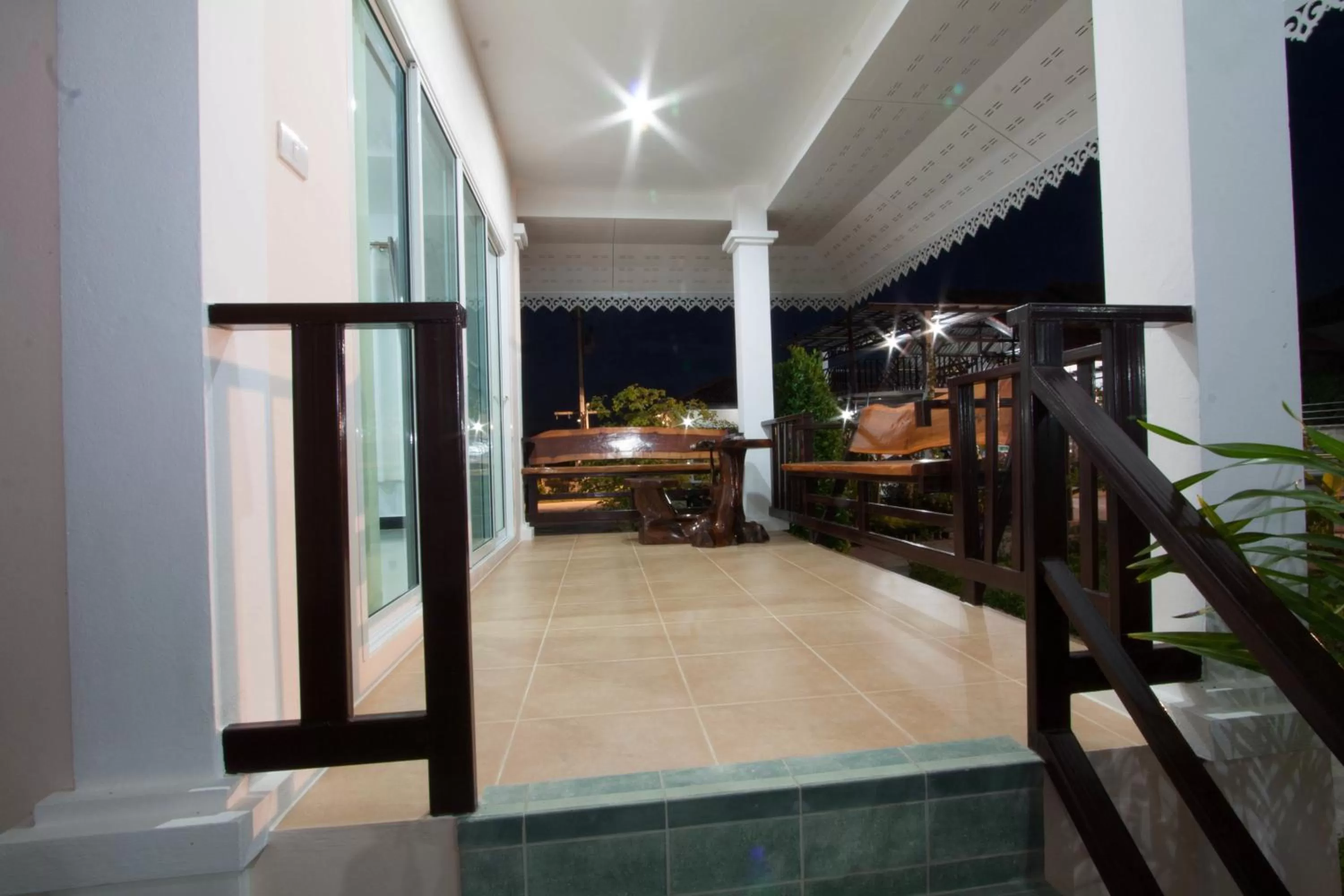 Balcony/Terrace in Baan Opun Garden Resort