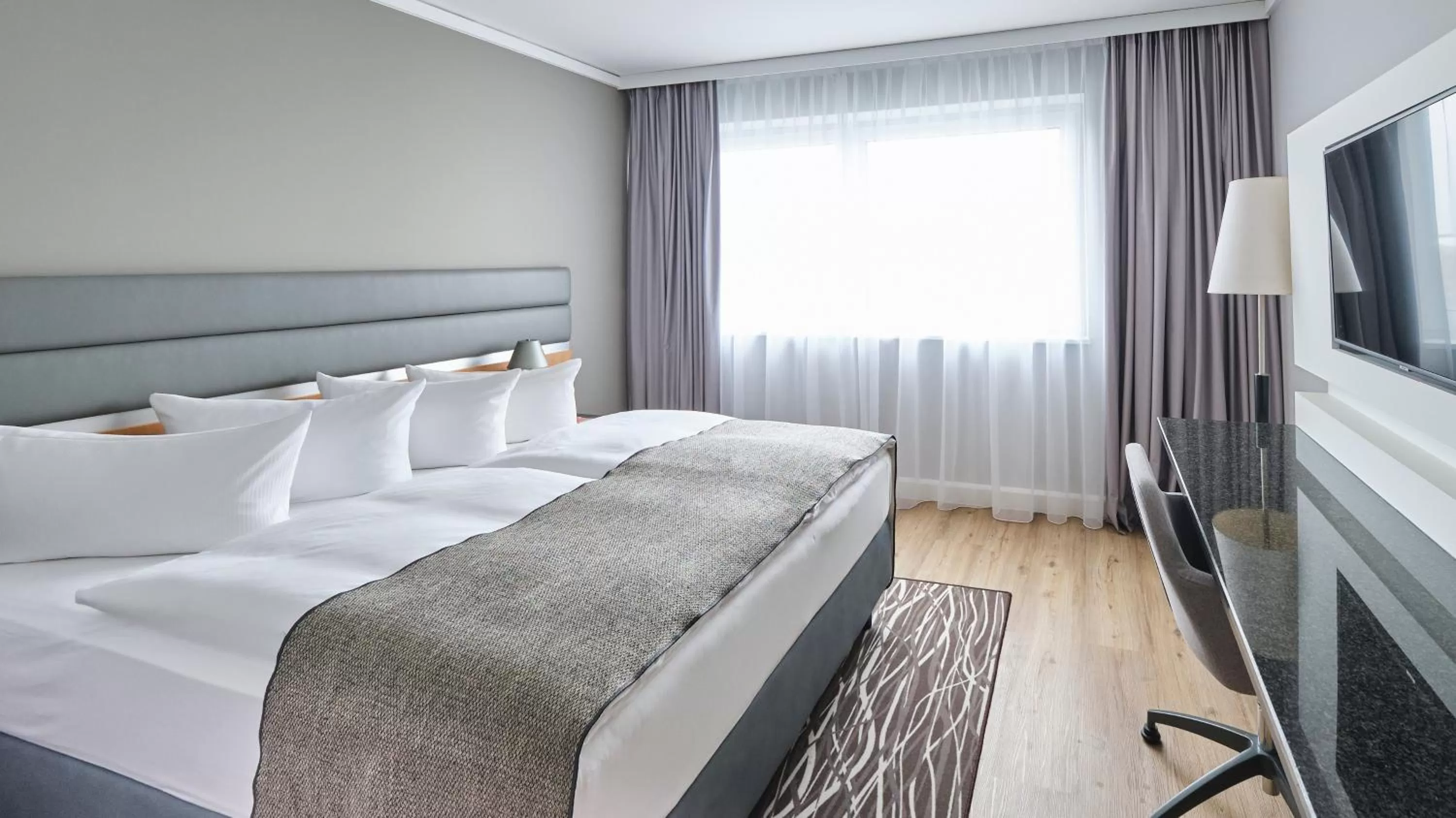 Photo of the whole room, Bed in Holiday Inn Berlin Airport - Conference Centre by IHG