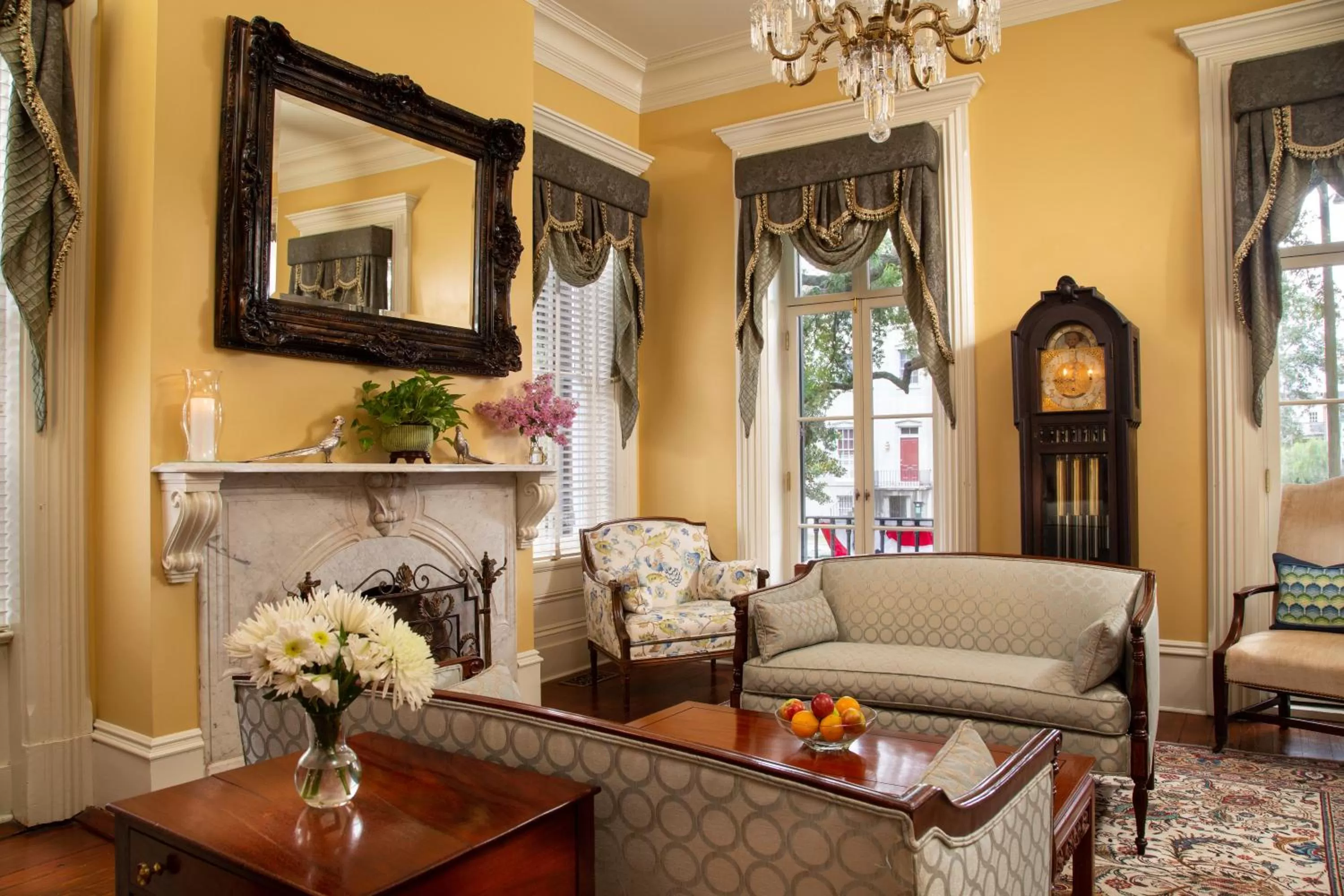 Living room in The Inn on West Liberty