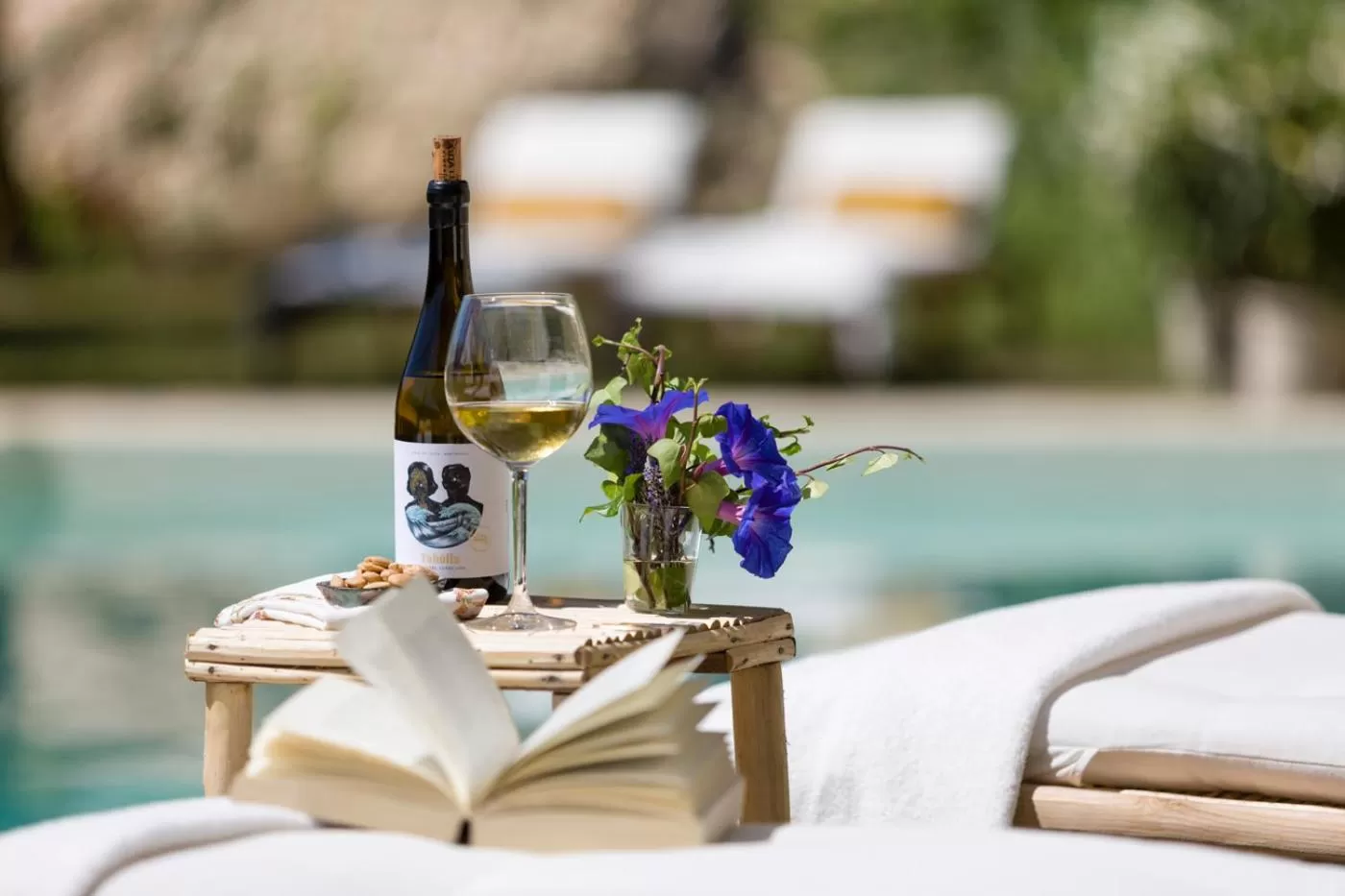 Swimming pool, Drinks in Villa Riu Blanc