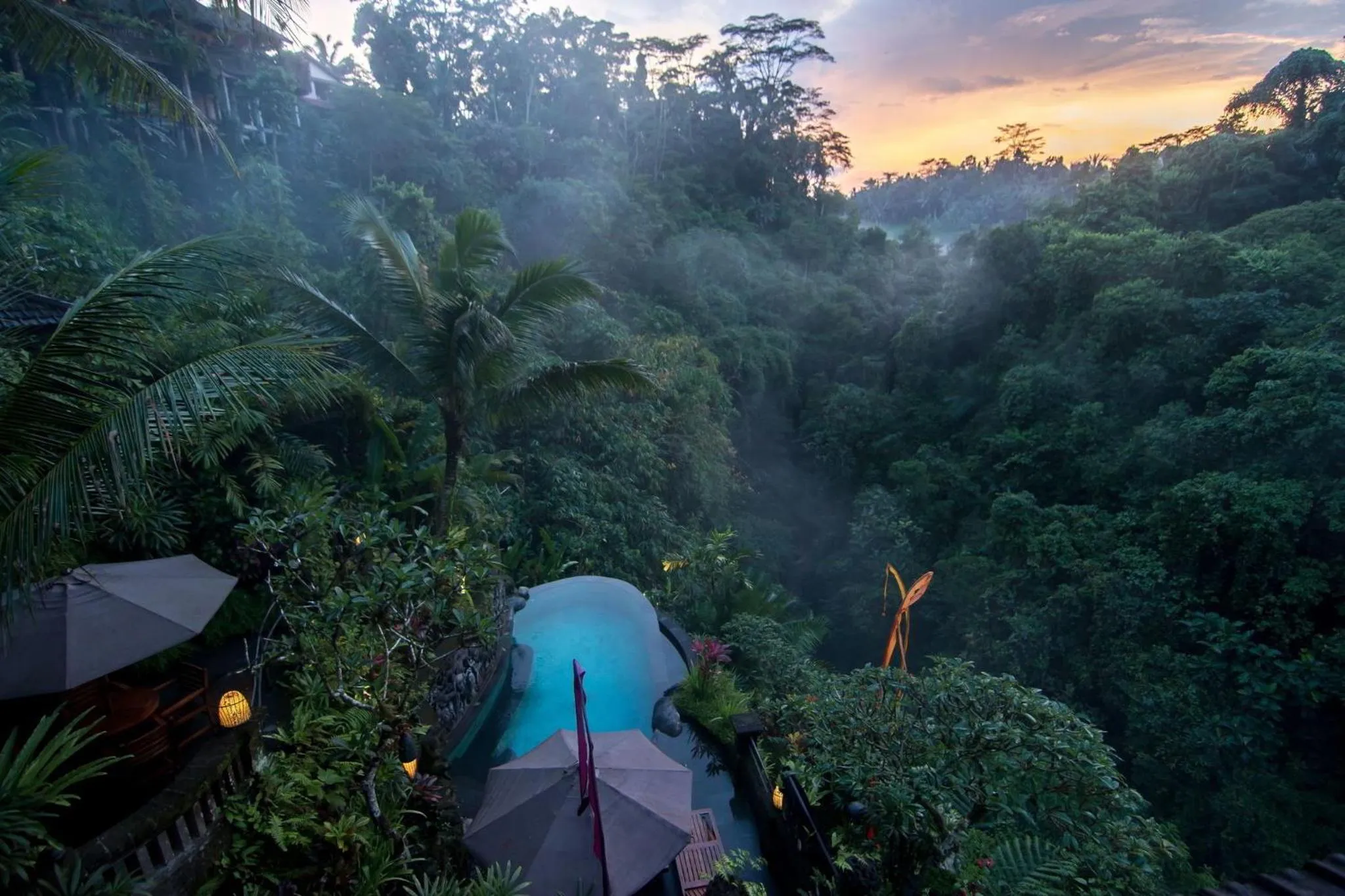 Mountain view in Bidadari Private Villas & Retreat