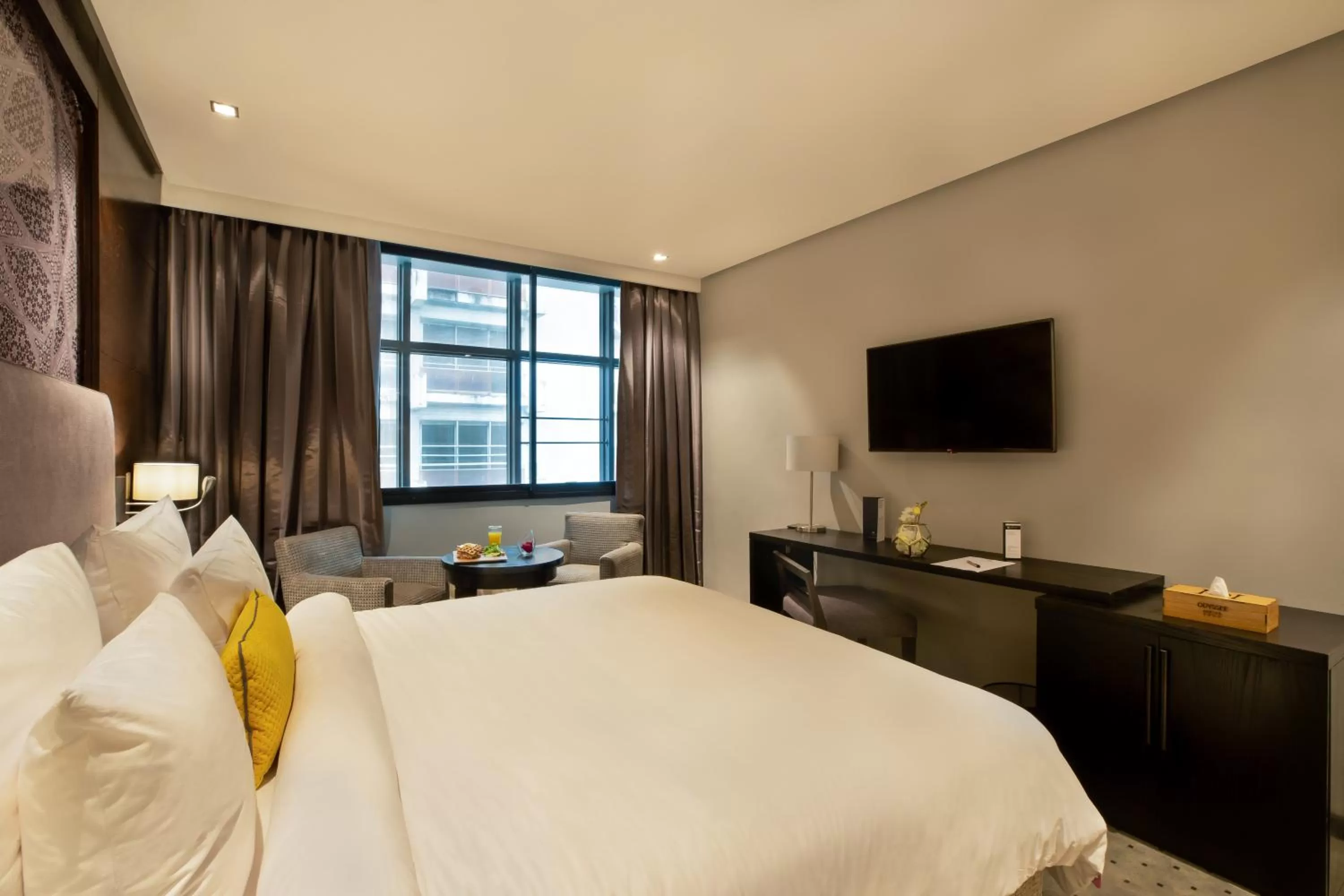 Photo of the whole room, Bed in ODYSSEE Boutique Hotel Casablanca