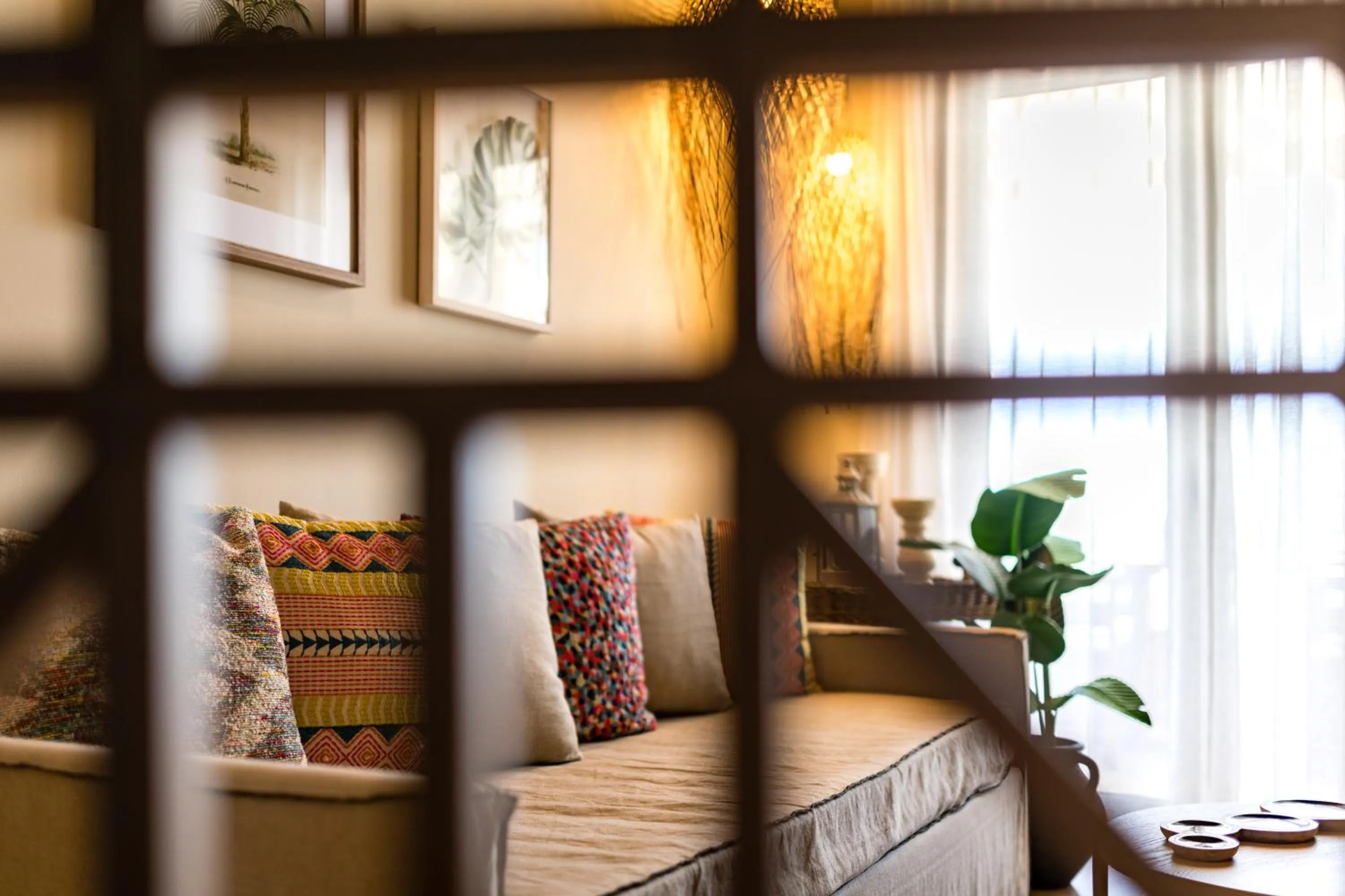 Living room in Anthemion Suites and Villas