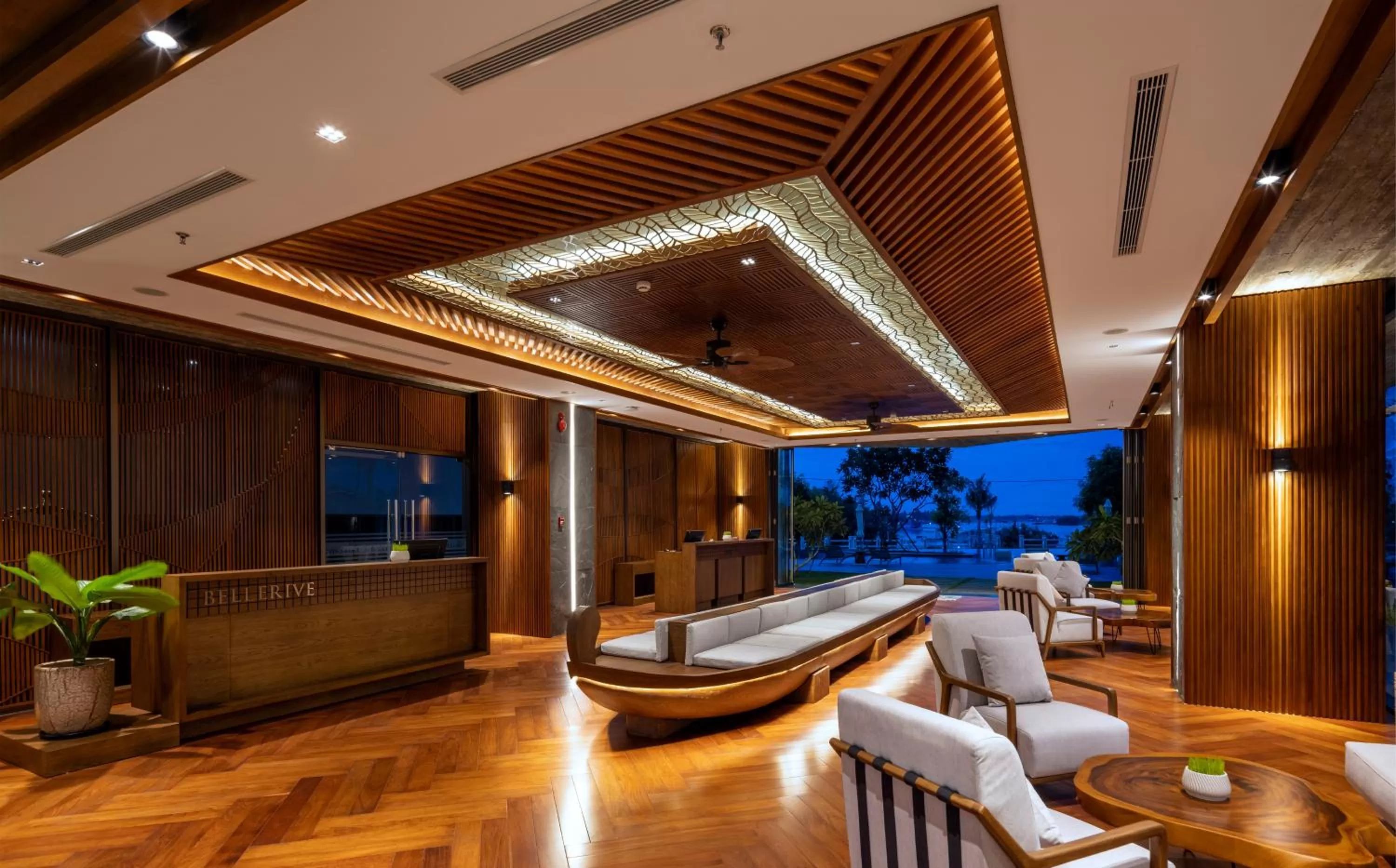 Lobby or reception in Bellerive Hoi An Resort and Spa