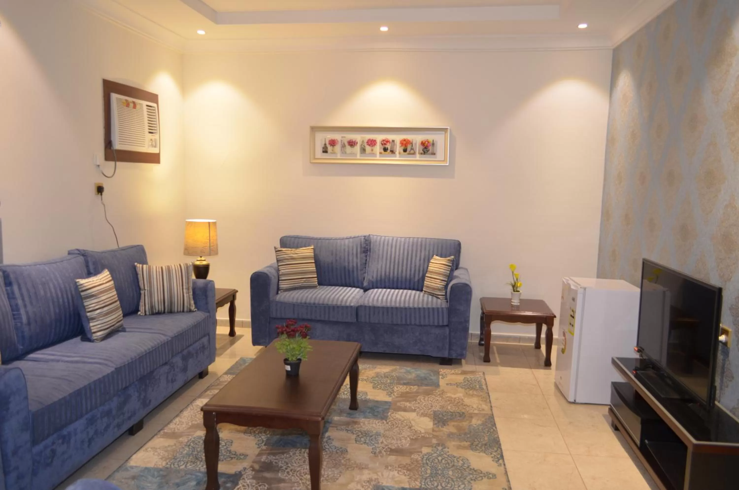 Living room in Holiday Season