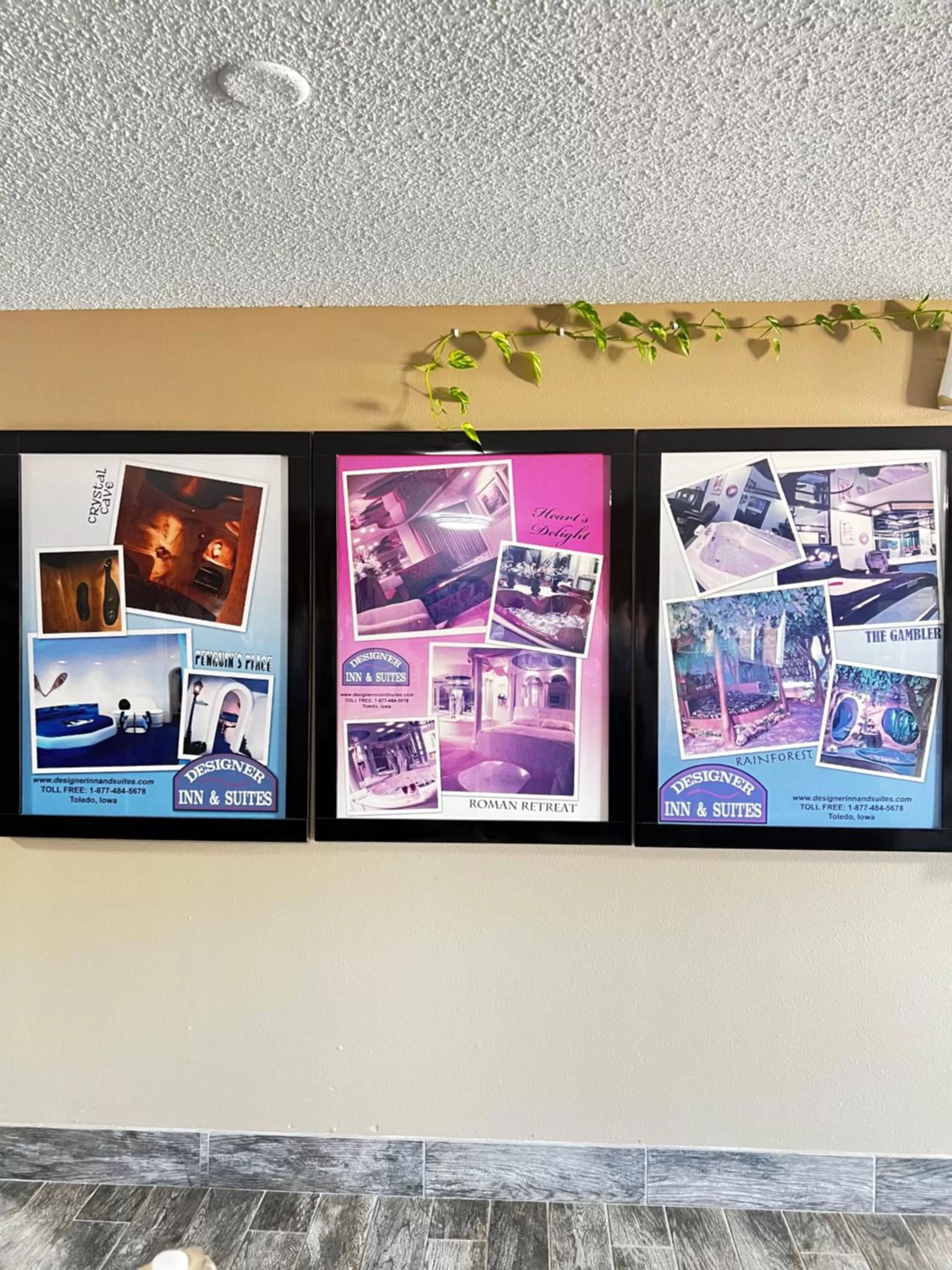 Decorative detail in Designer Inn and Suites