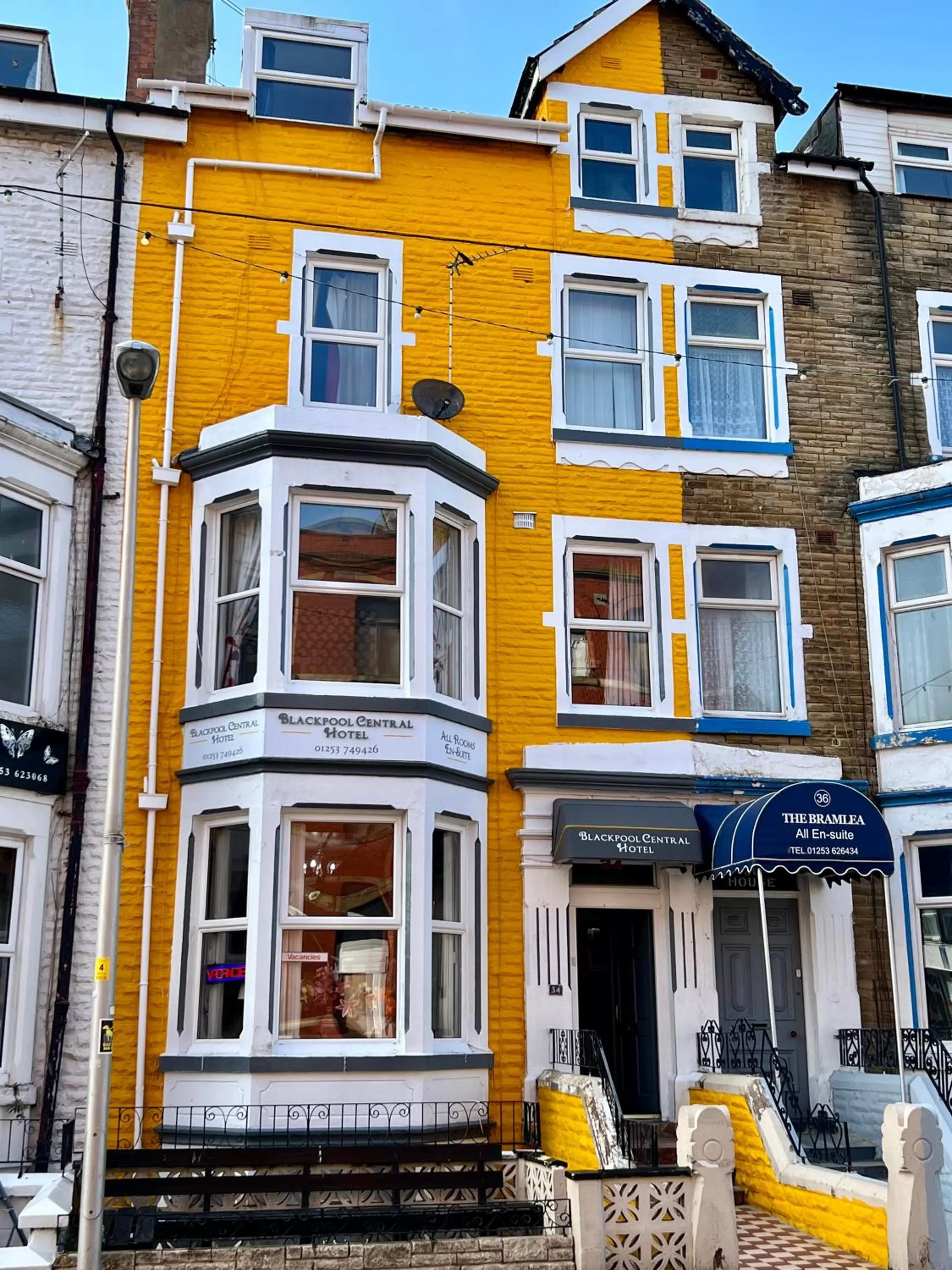 Property building in Blackpool Central Hotel