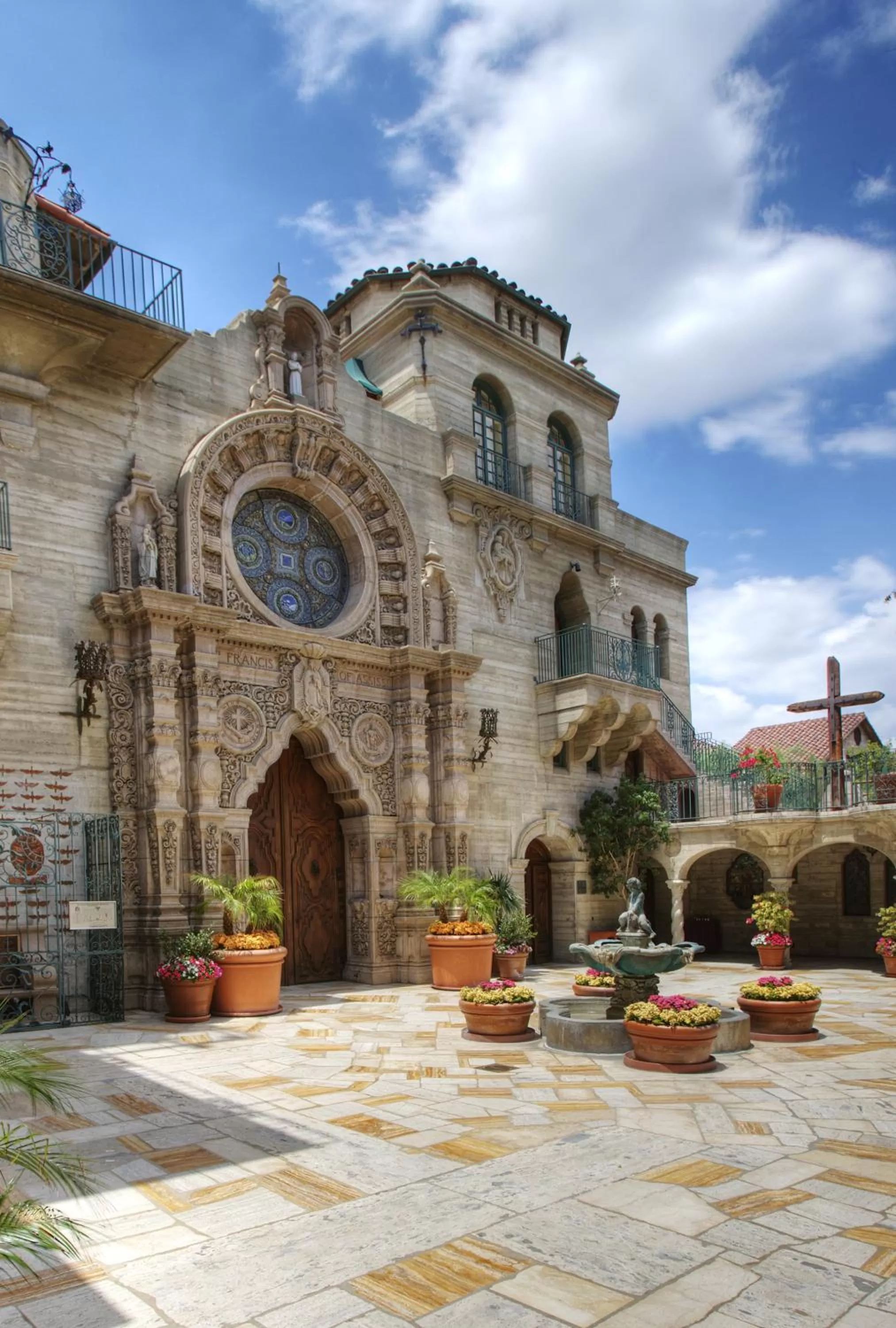 Facade/entrance in The Mission Inn Hotel and Spa