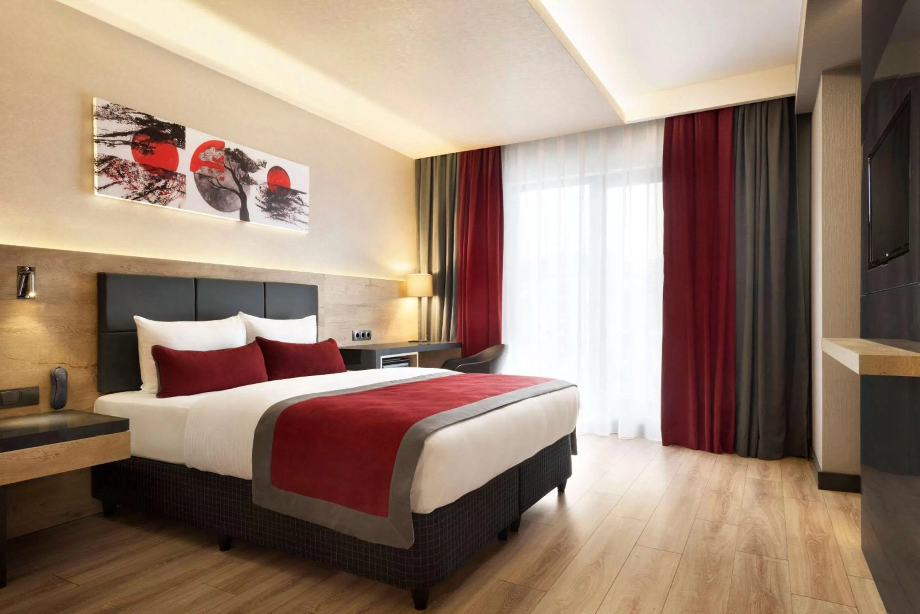 Photo of the whole room, Bed in Ramada Encore by Wyndham Gebze