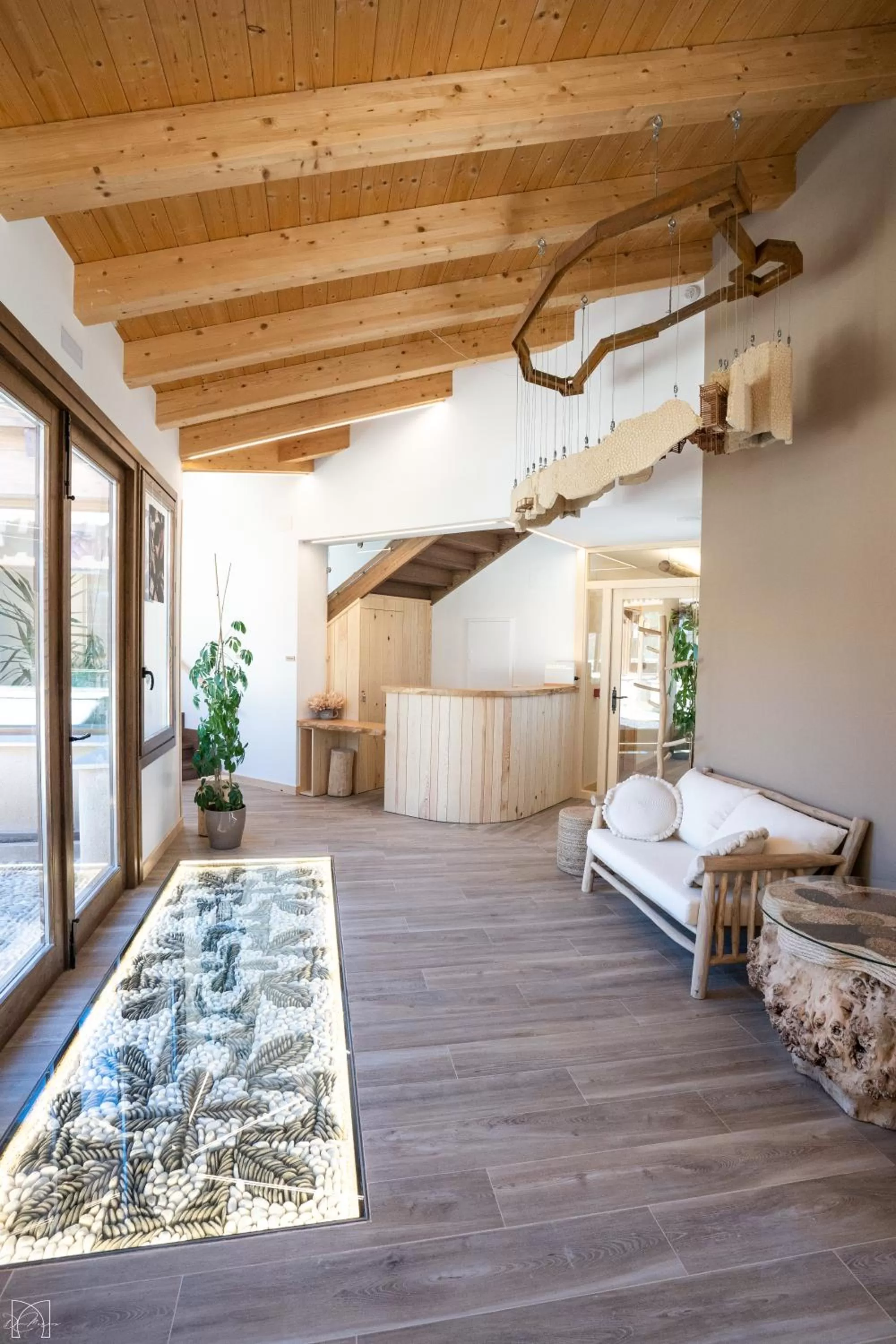 Lobby or reception in Hotel Don Marcos