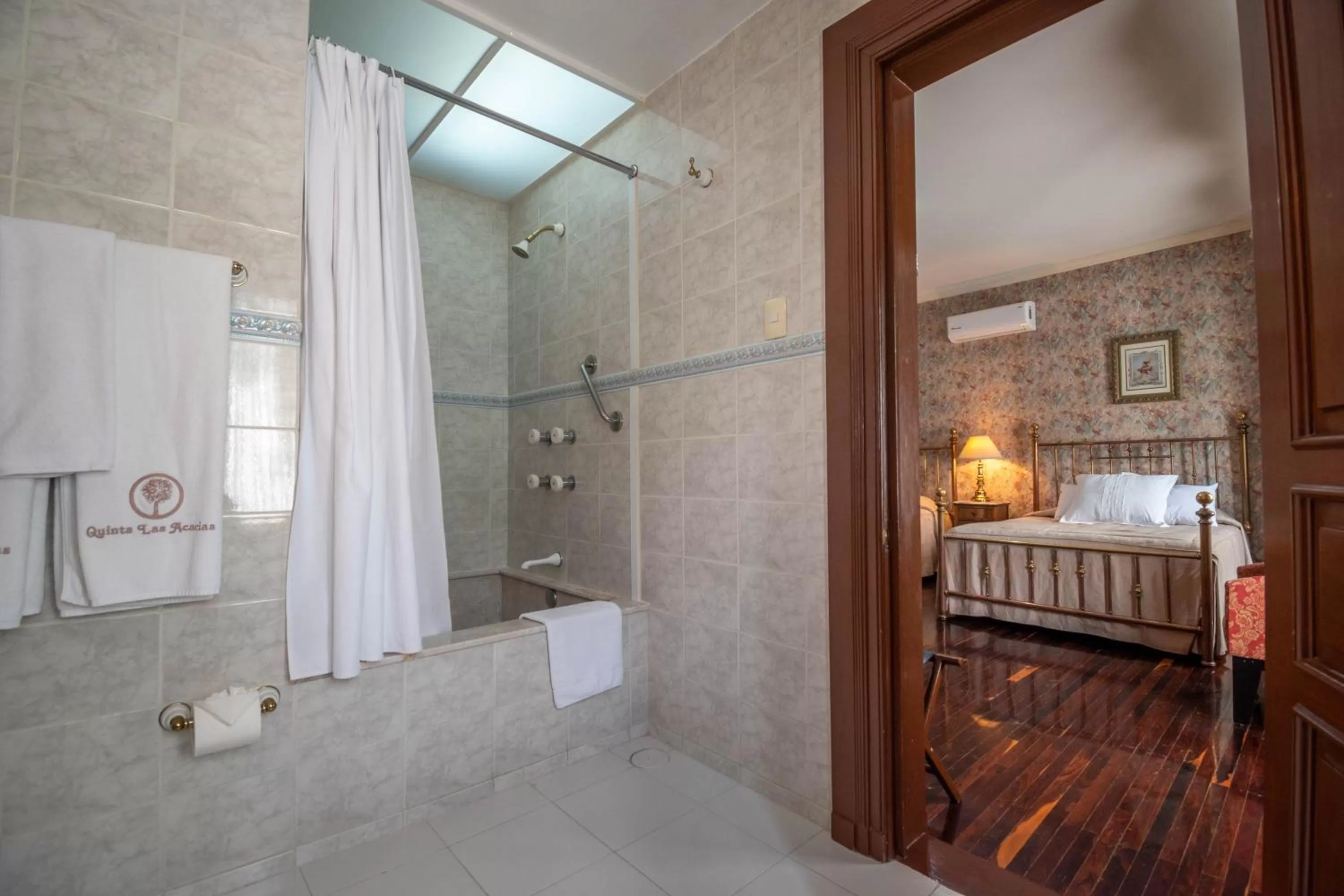 Shower in Quinta Las Acacias Hotel Boutique