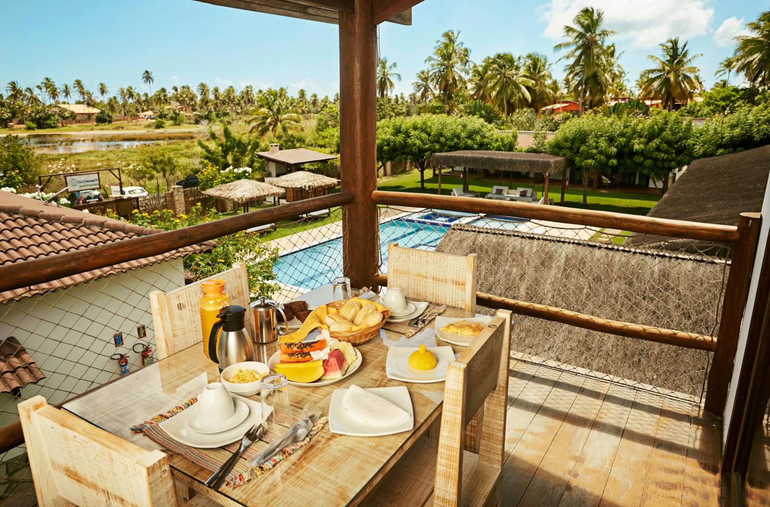 Balcony/Terrace in Vila Emanuelle Pousada Boutique