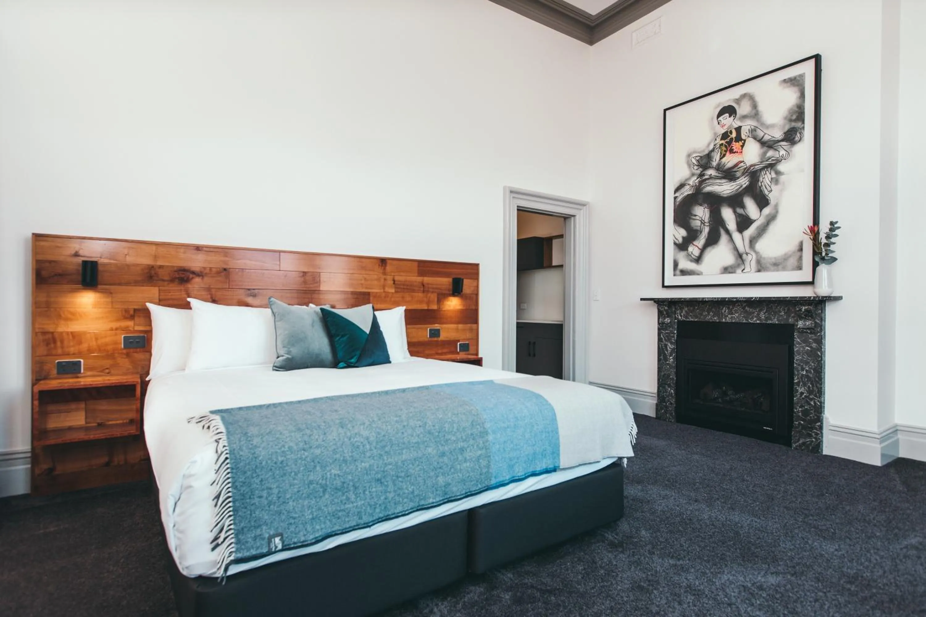 Bed in Maylands Lodge