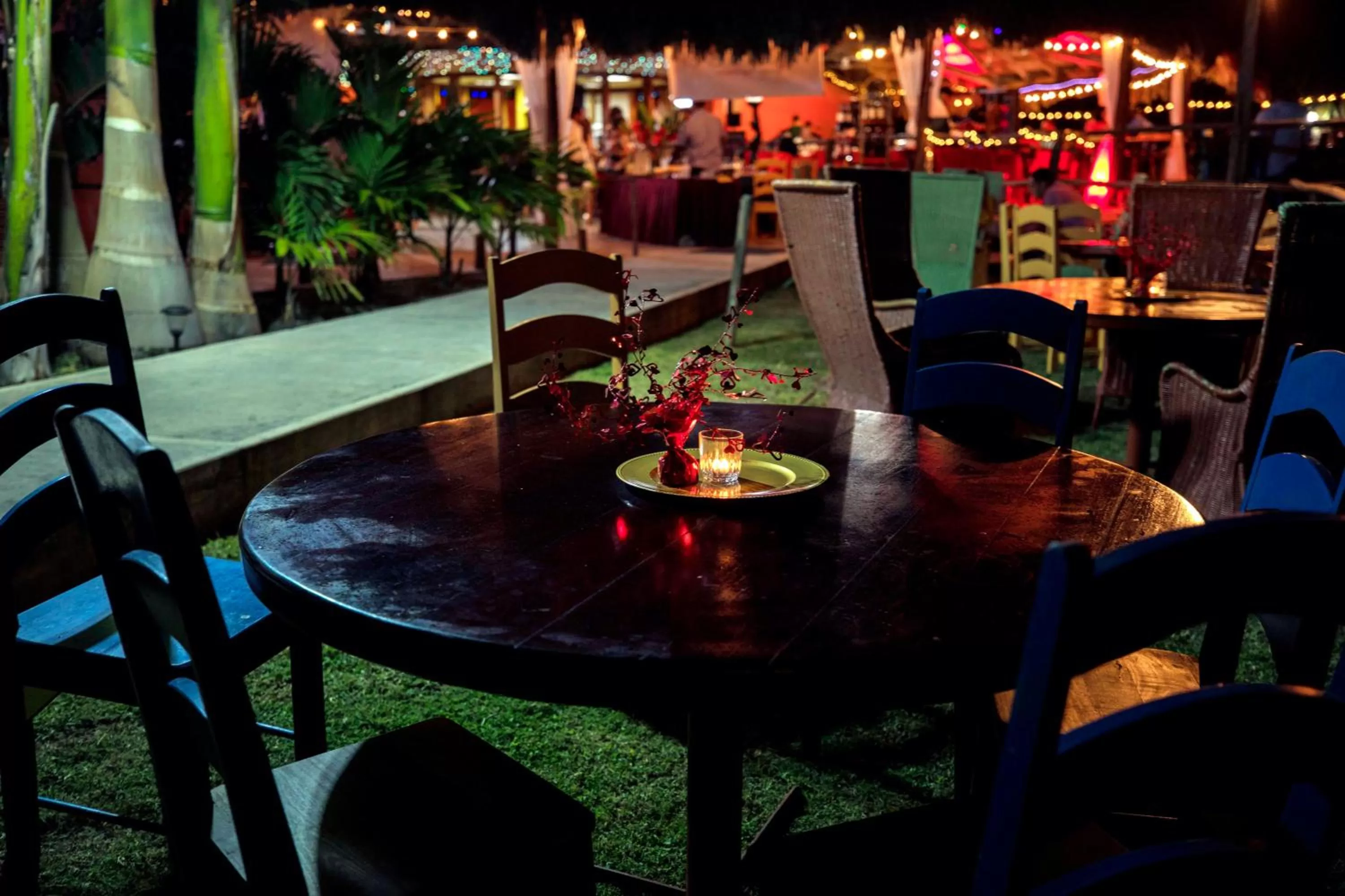 Patio in Lamanai Hotel & Marina