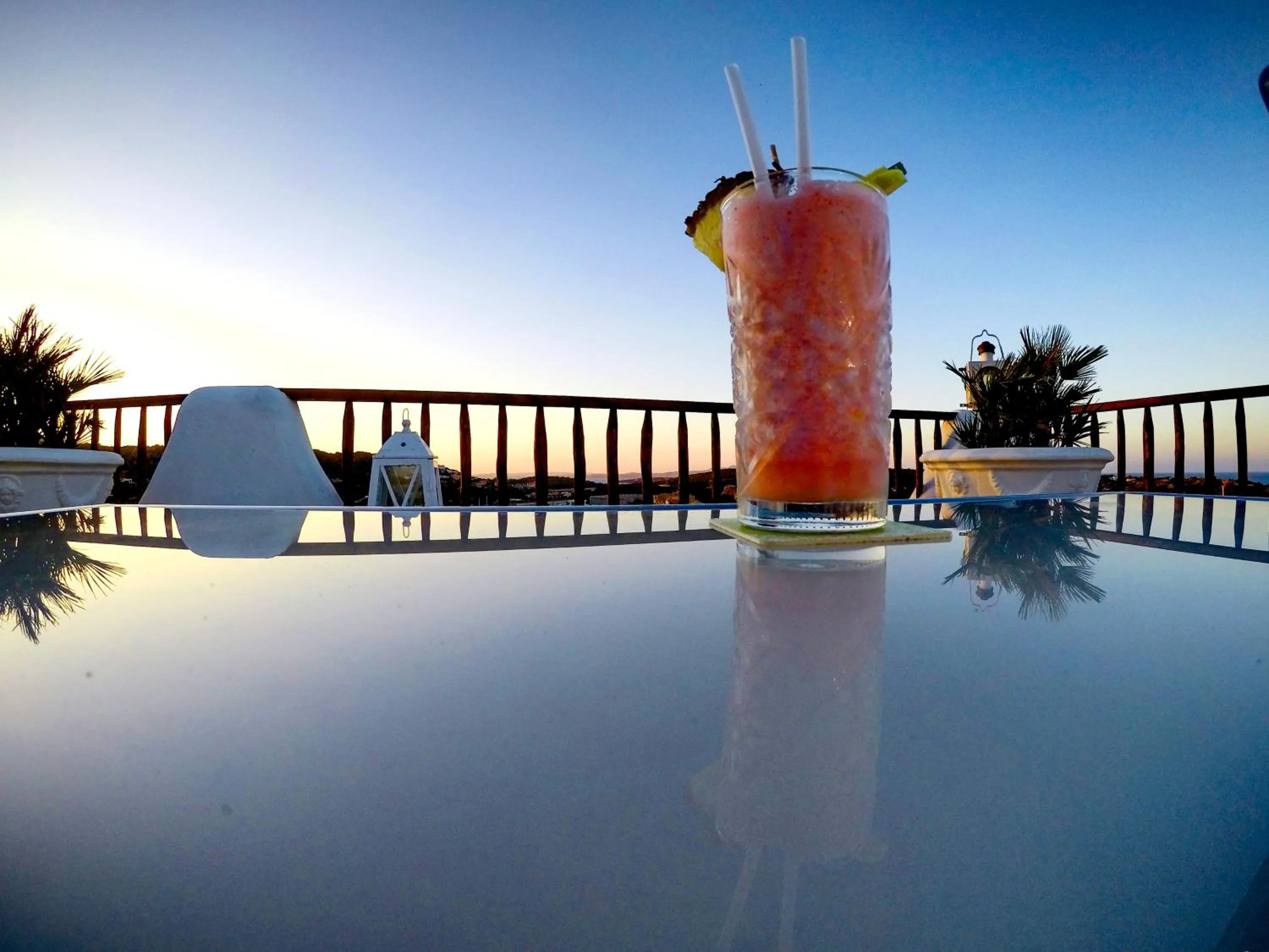 Balcony/Terrace in Hotel Luci di la Muntagna