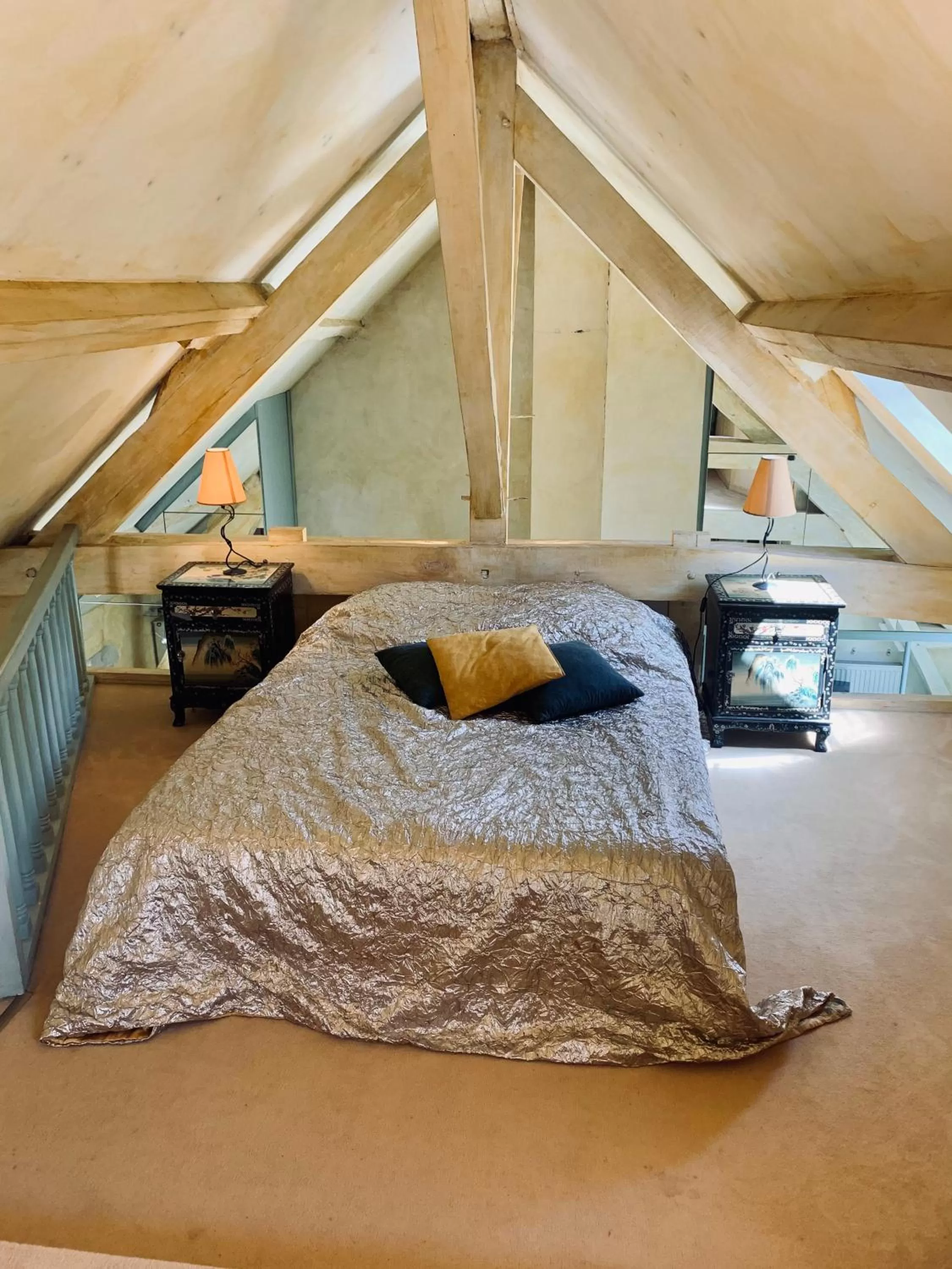 Bed in Manoir de la Rémonière