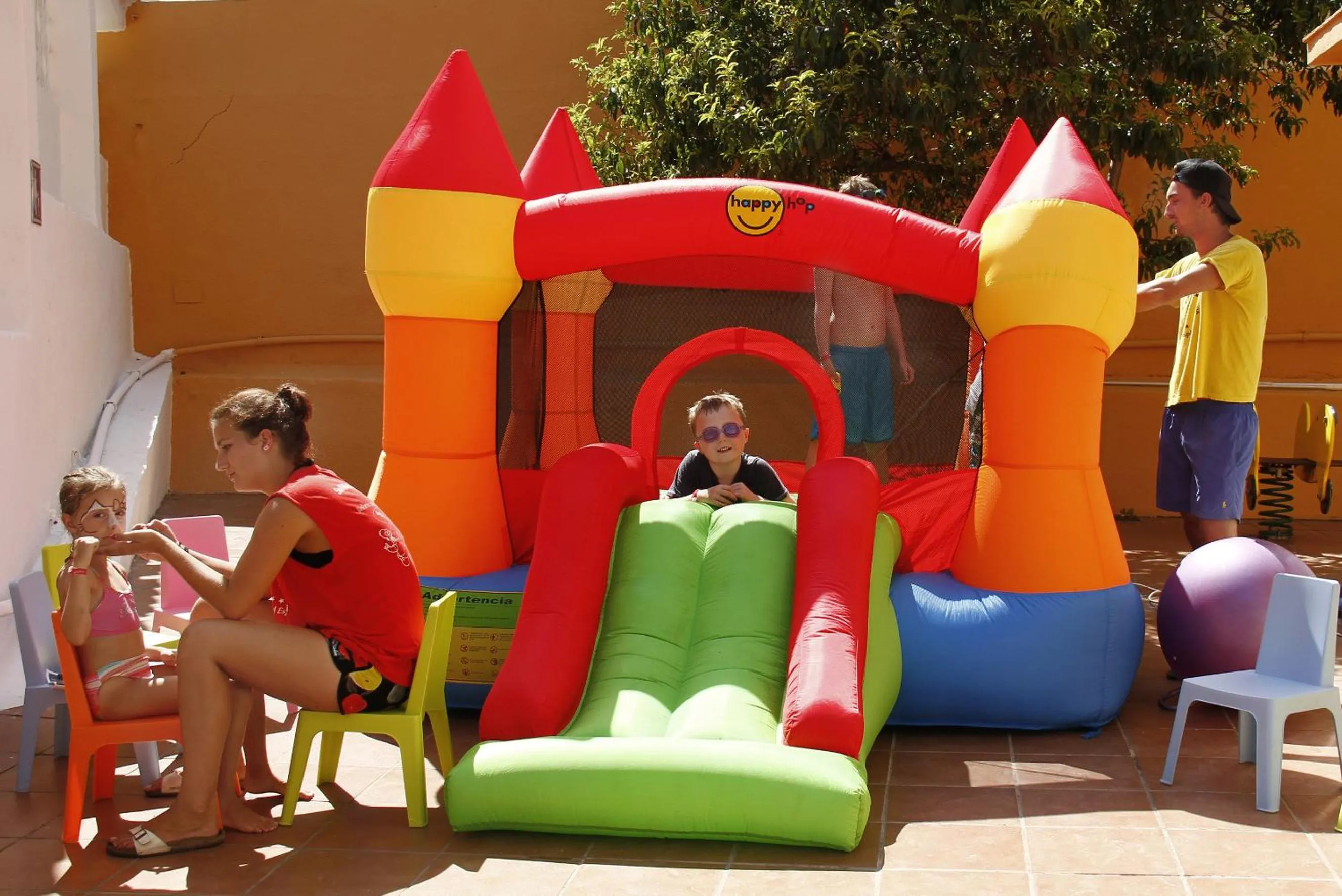 Children play ground in Hotel Bon Repos