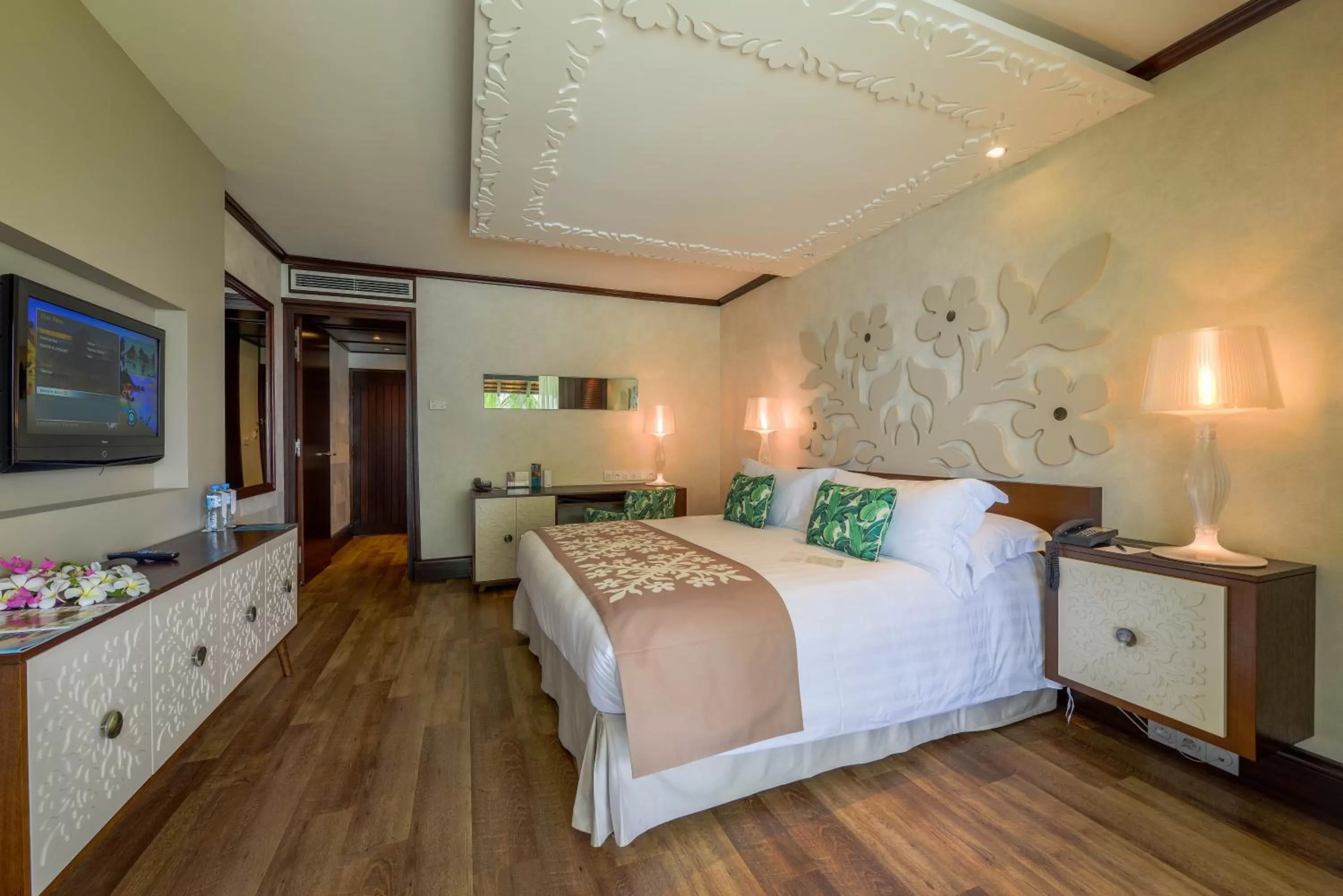 Photo of the whole room, Bed in InterContinental Tahiti Resort & Spa by IHG