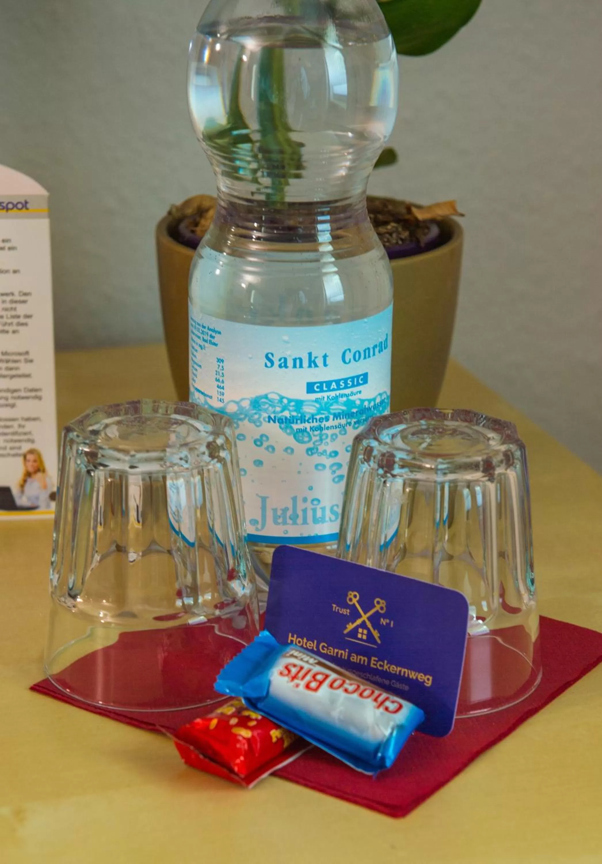 Food and drinks in Hotel Garni am Eckernweg