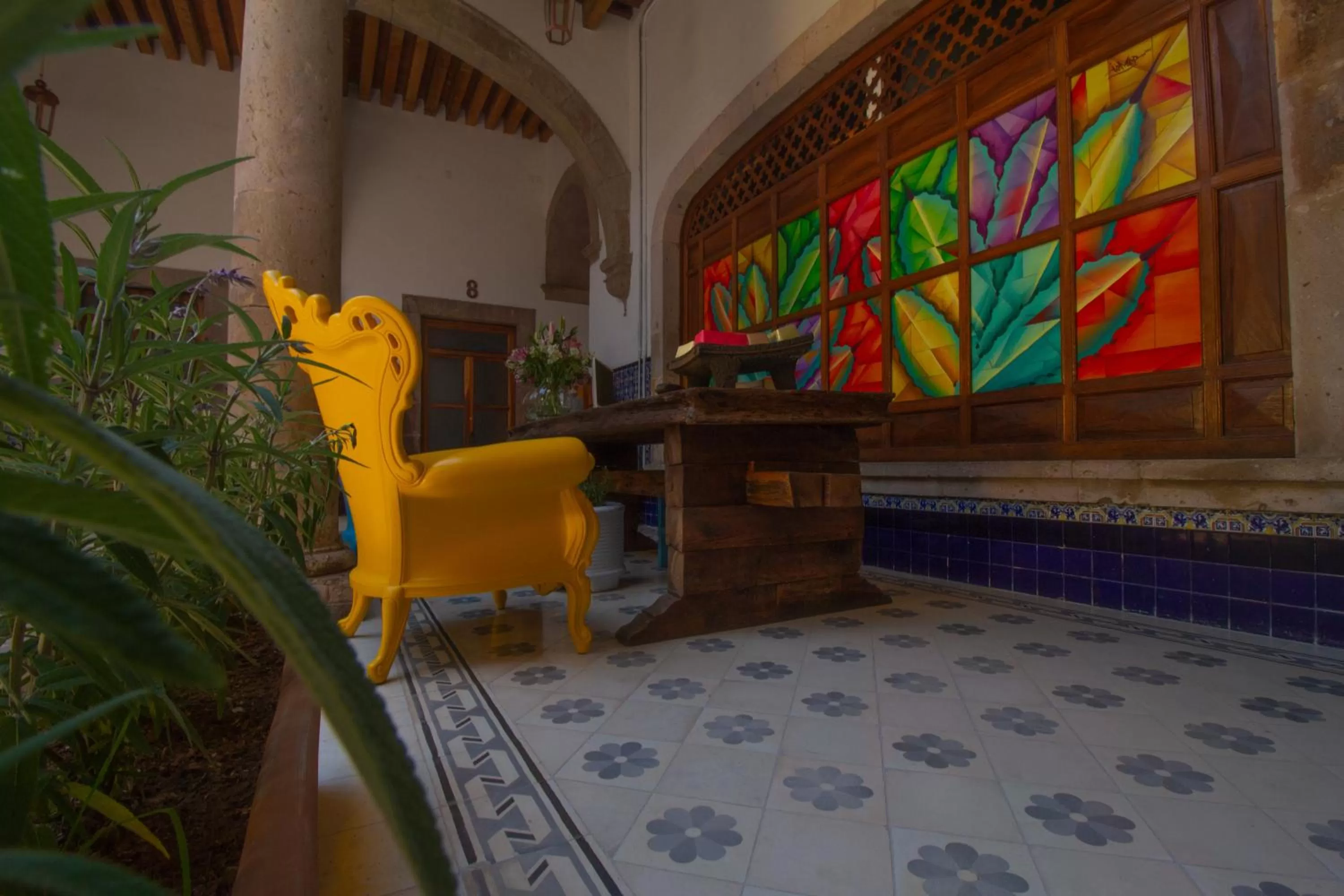 Lobby or reception in NaNa Vida Hotel Morelia