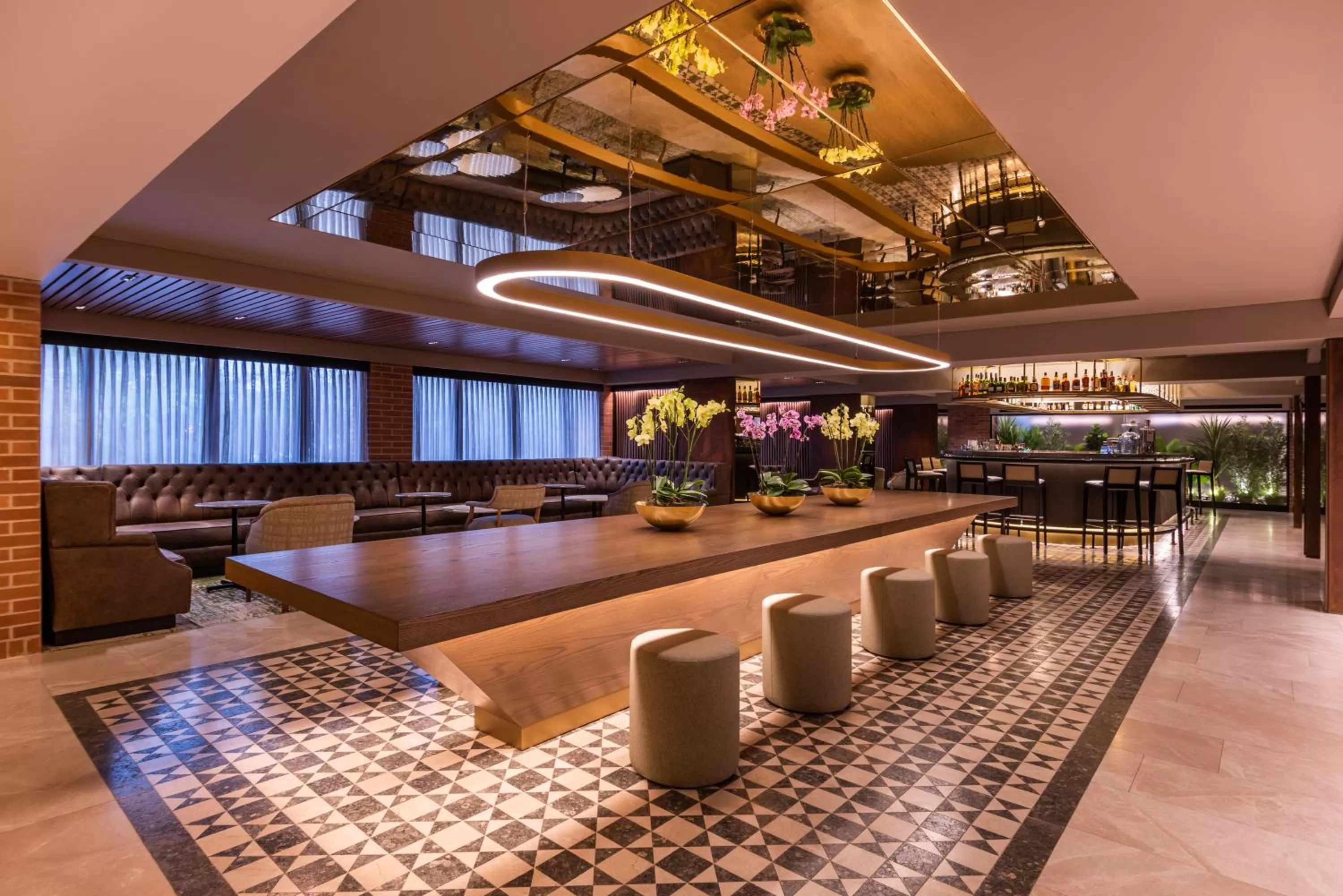 Lobby or reception in Hotel Estelar La Fontana