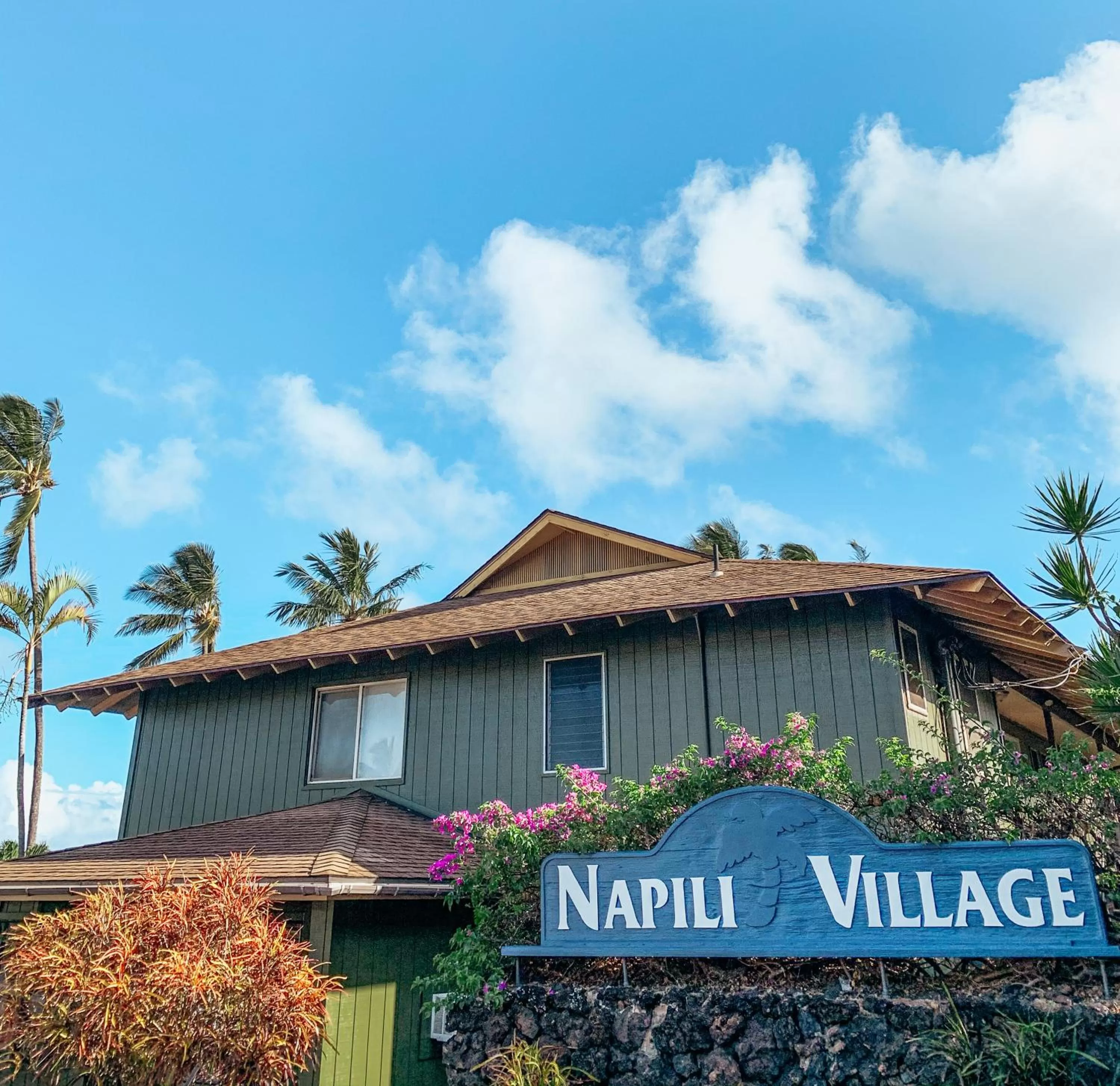 Facade/entrance in Napili Village Hotel