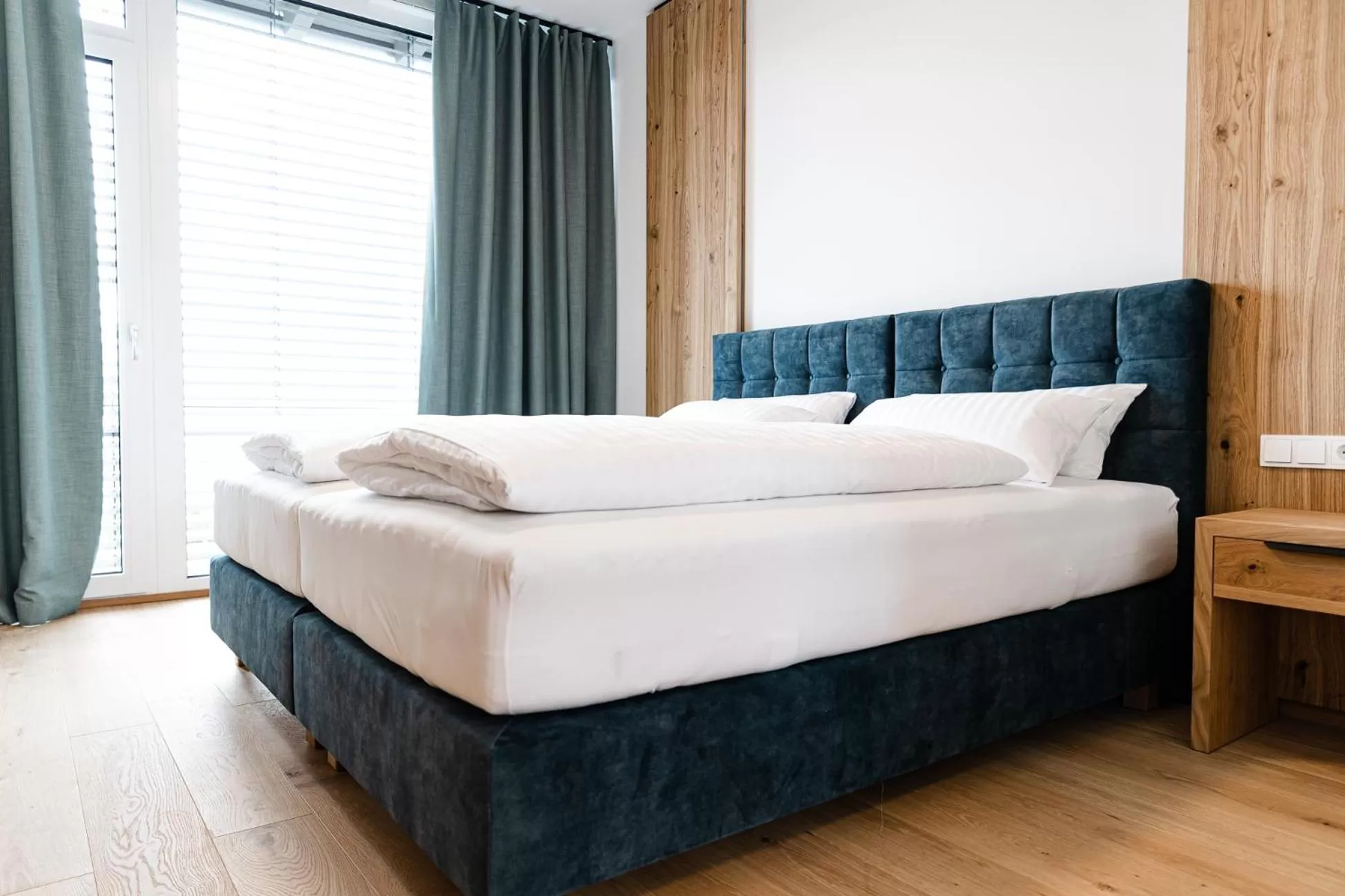 Photo of the whole room, Bed in Boardinghouse Plattling