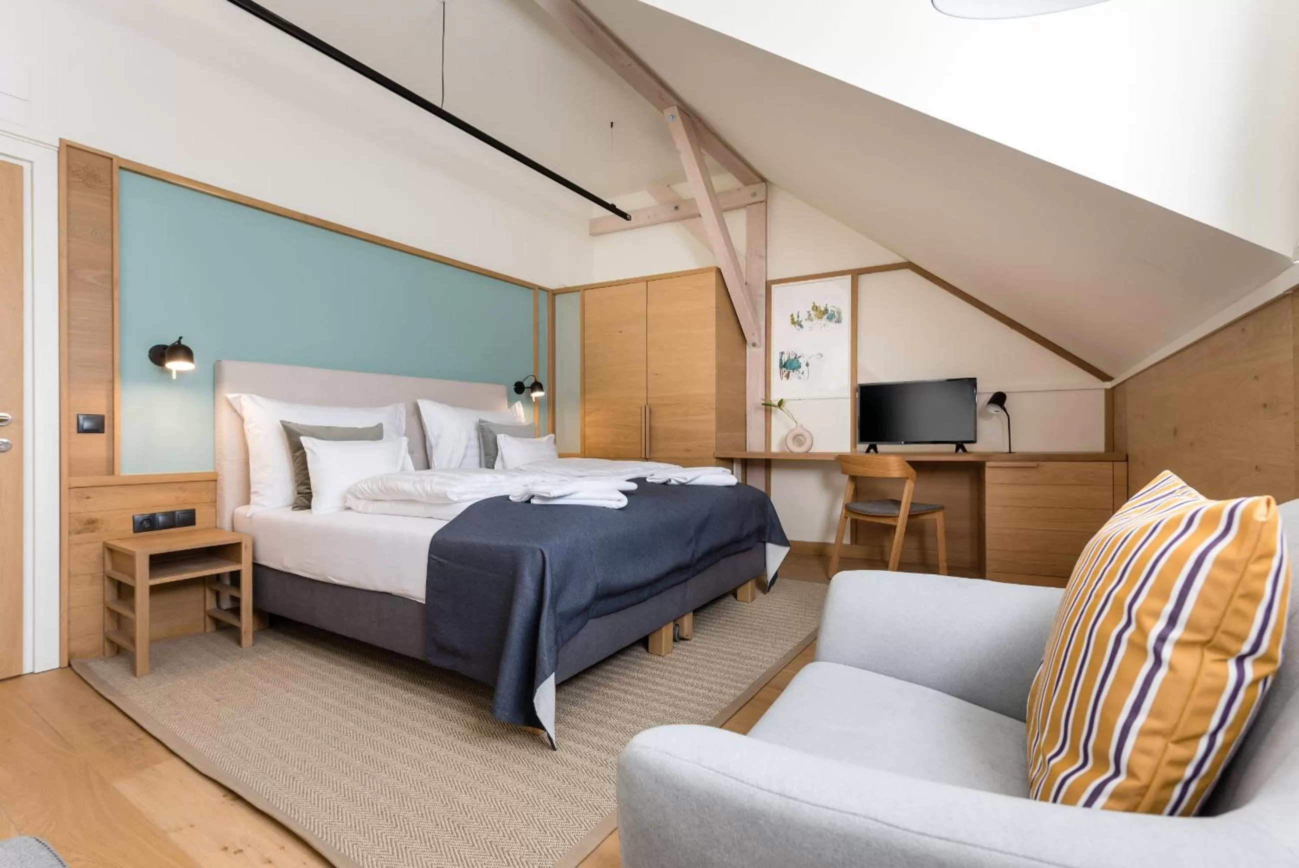 Bed in Isabella Boutique Hotel