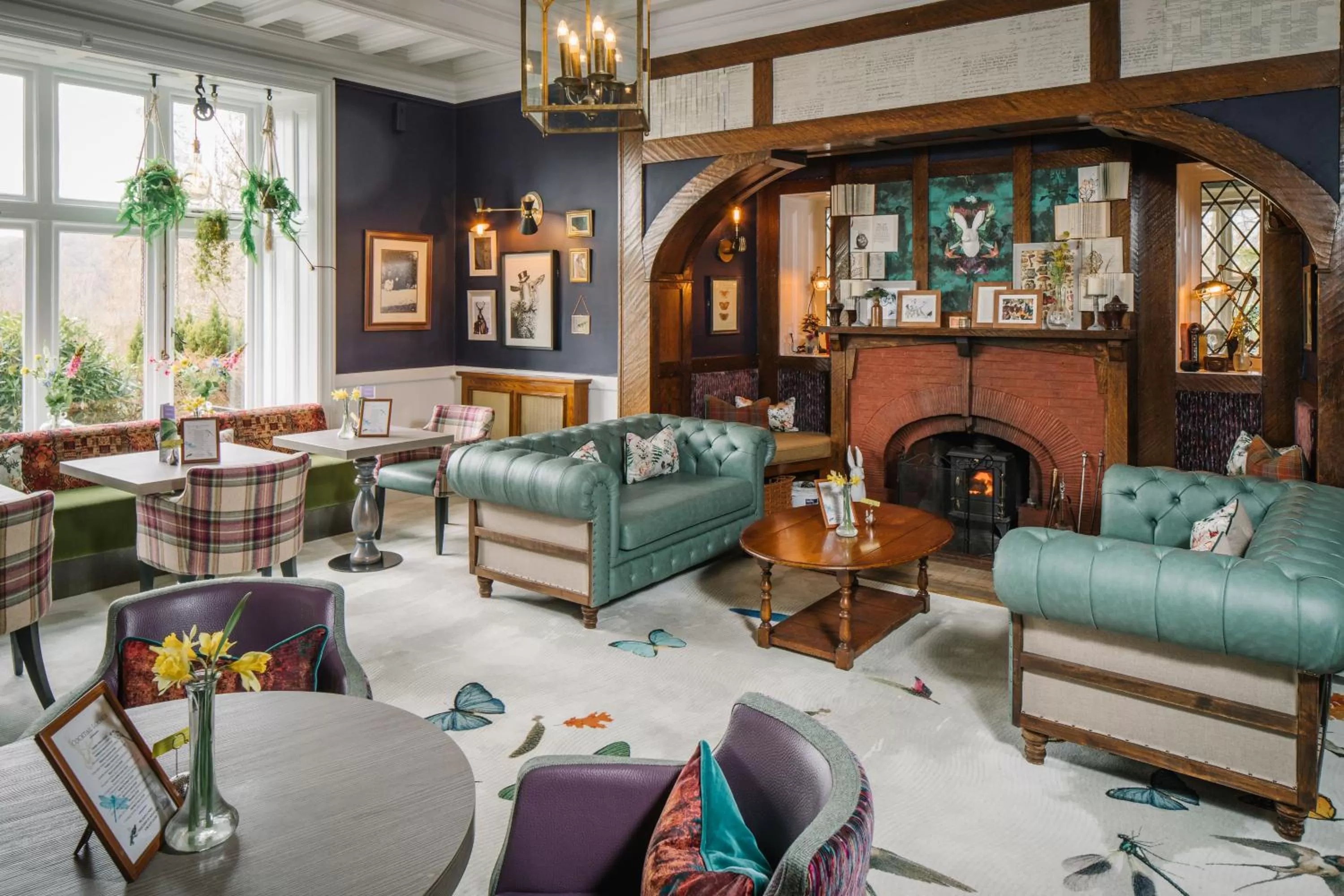 Lounge or bar in Lindeth Howe