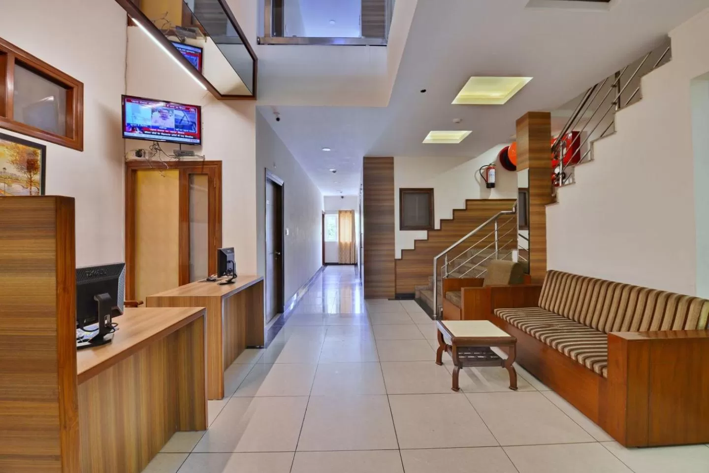 Lobby or reception in Hotel Aricent Opposite ISBT Sector 17 Chandigarh