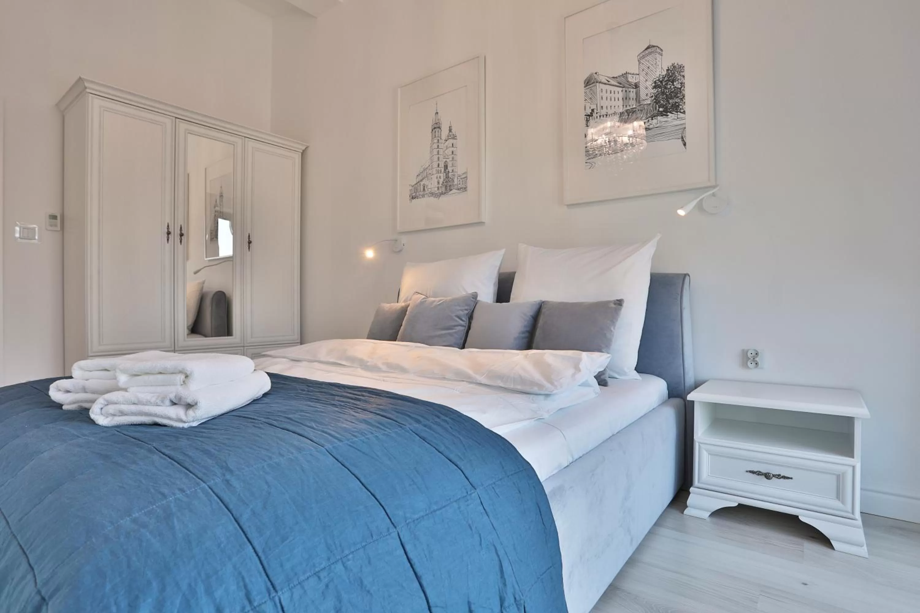 Photo of the whole room, Bed in RAJSKA 3 by PI Apartments