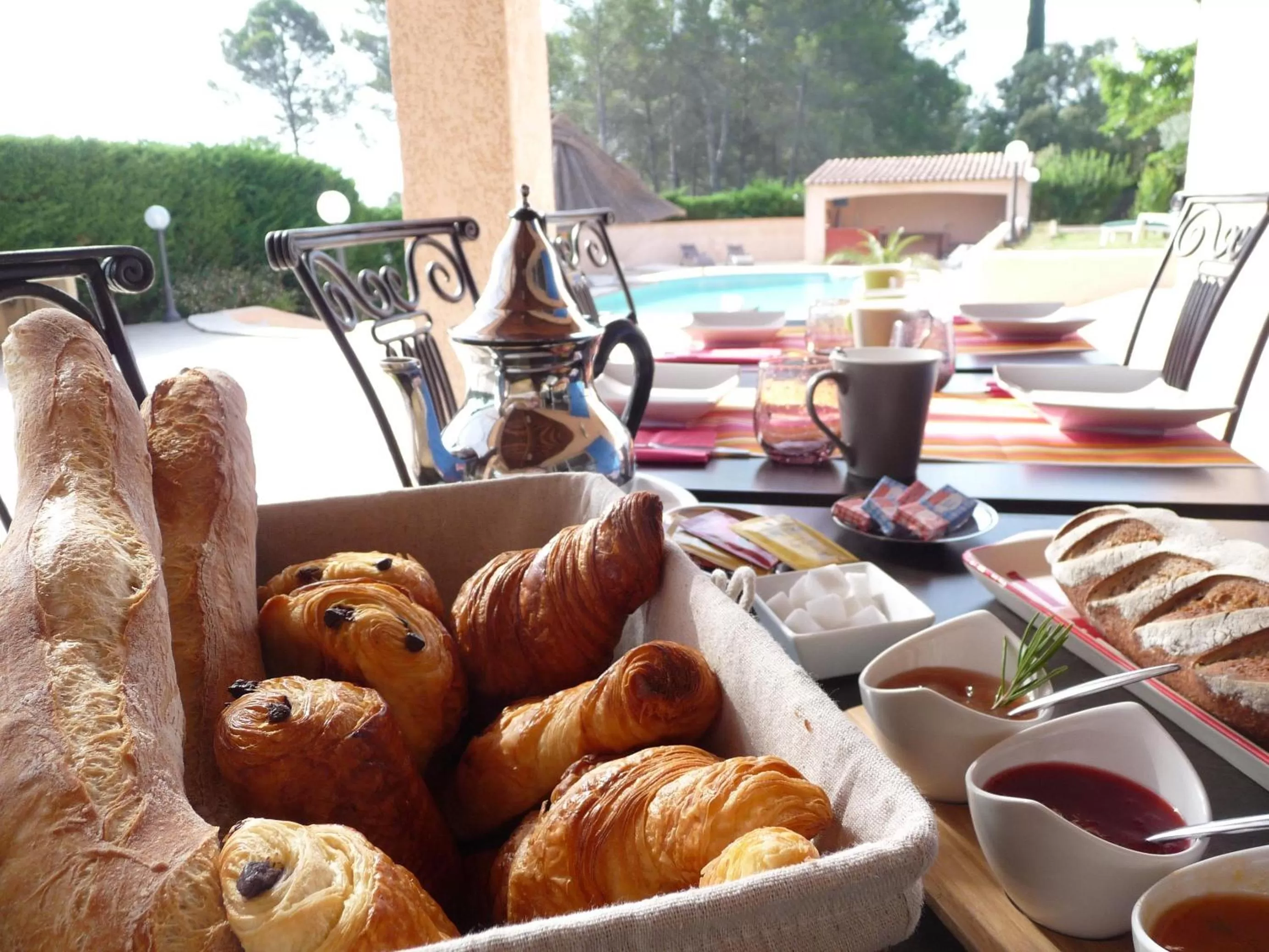 Continental breakfast, Breakfast in La Bastide Des Selves