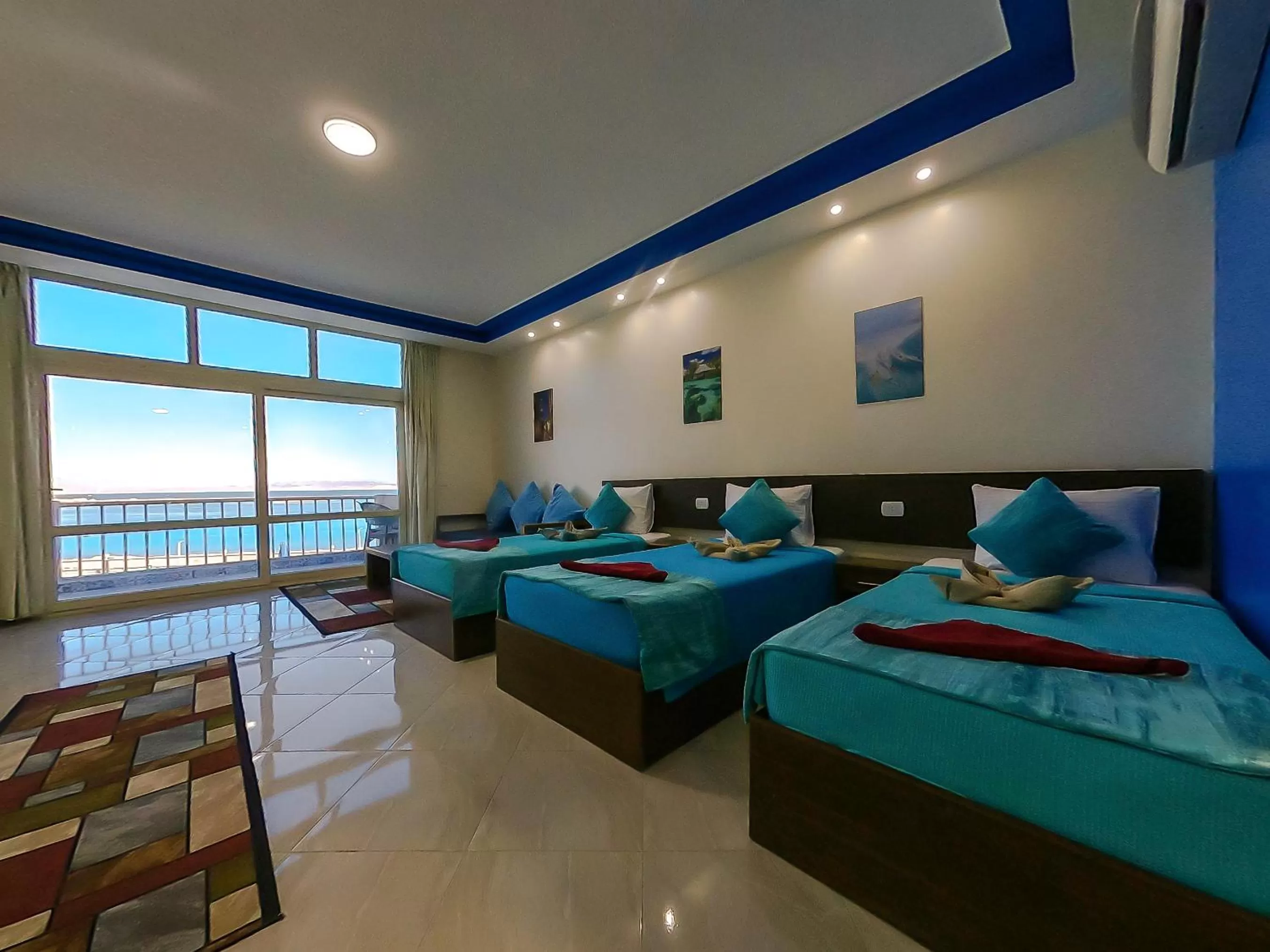 Bed in Seaview Panorama Boatel