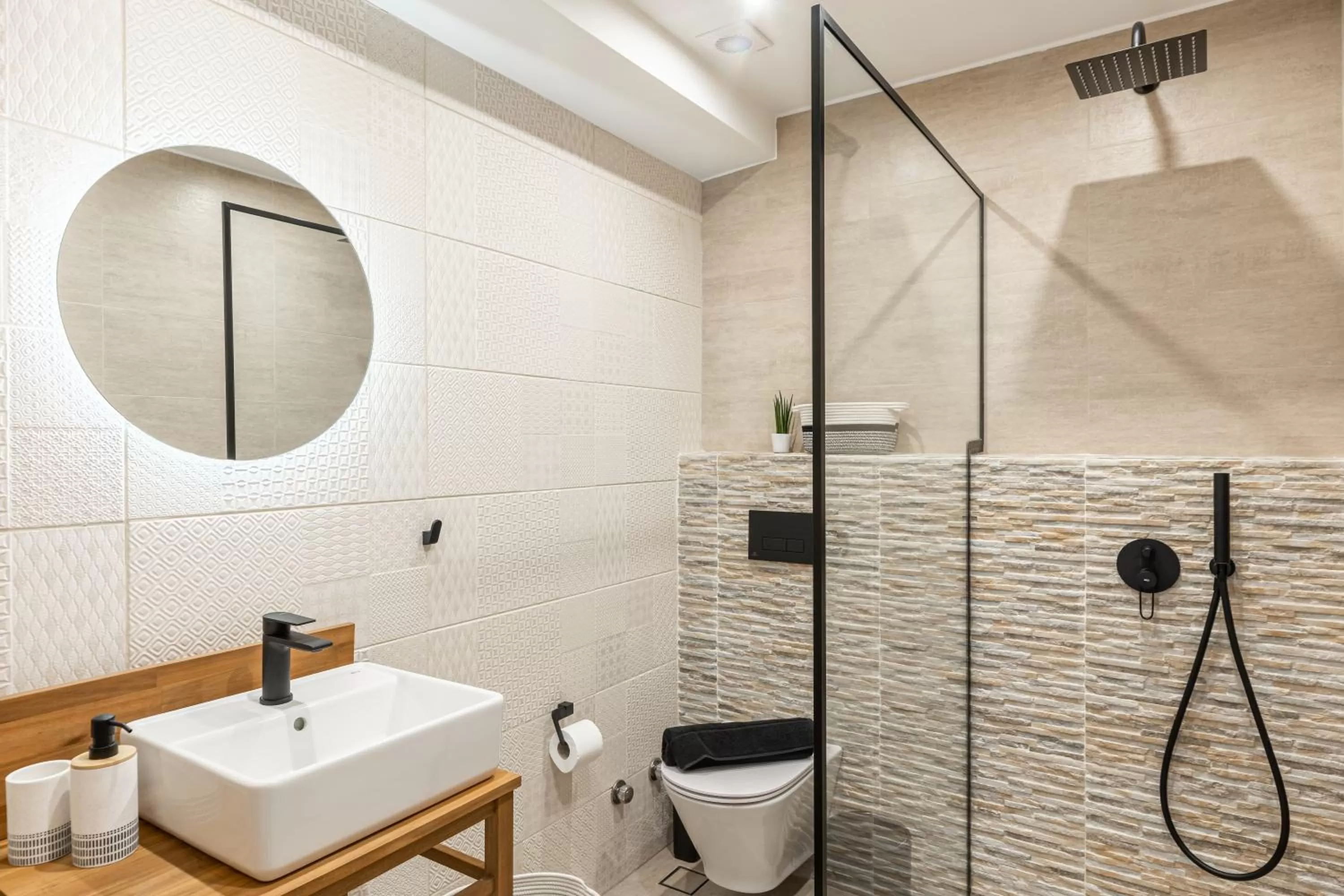 Bathroom in Ermoo Athens Modern Living