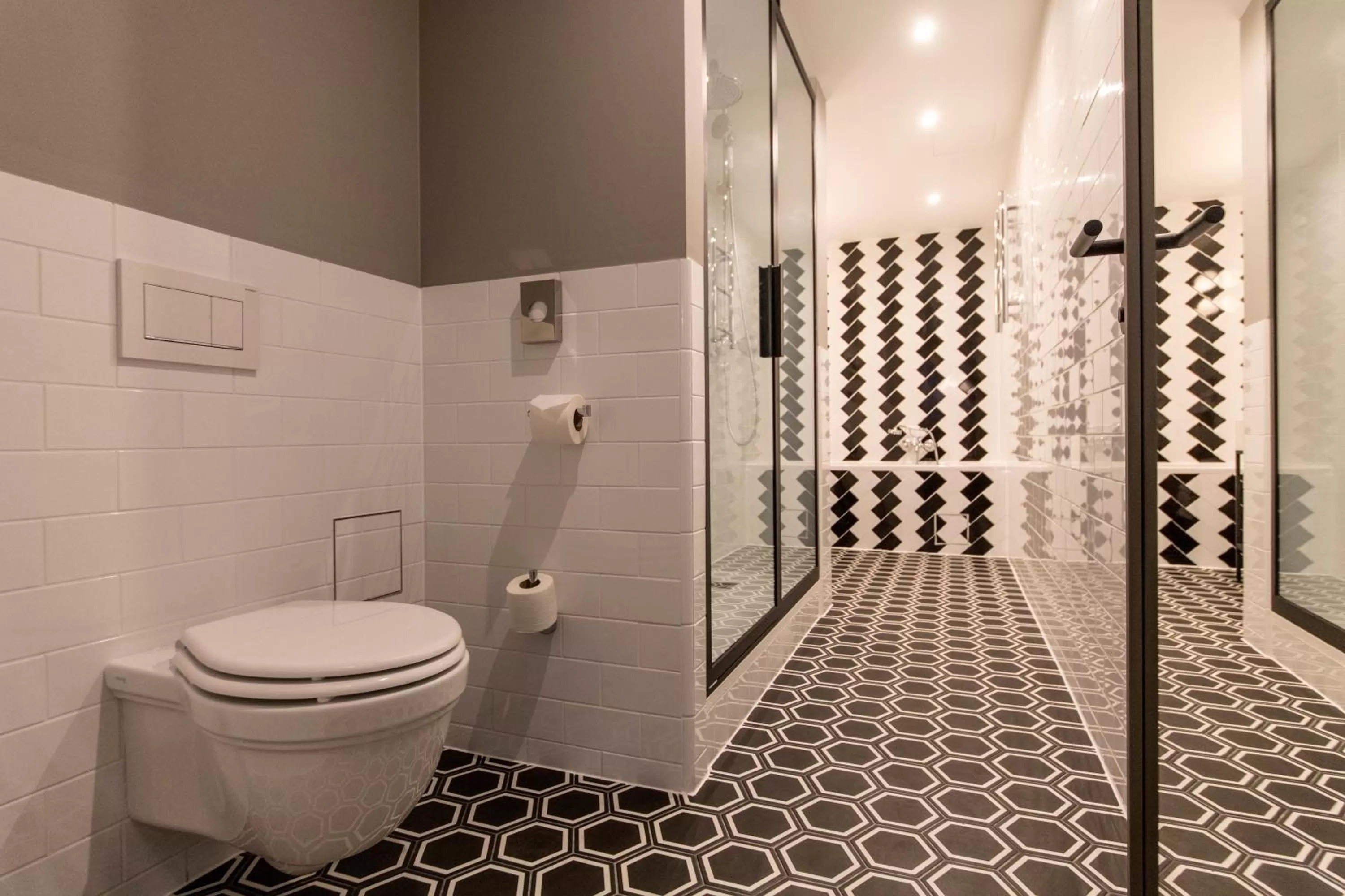 Bathroom in Canopy by Hilton Zagreb City Centre