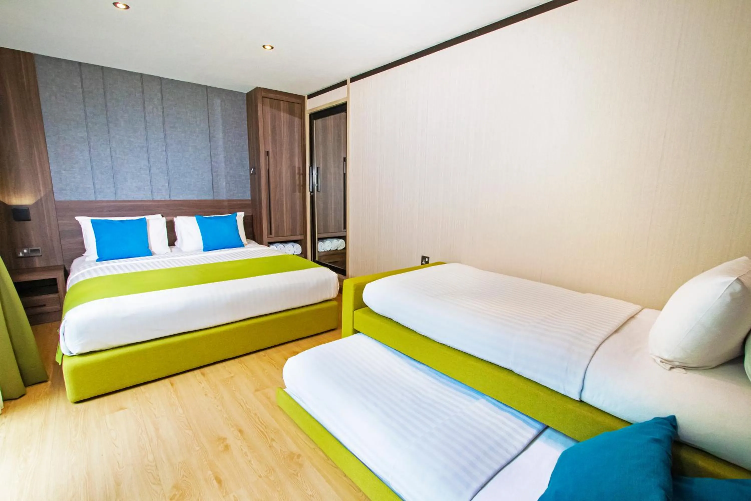 Bed in Sunway Lost World Hotel