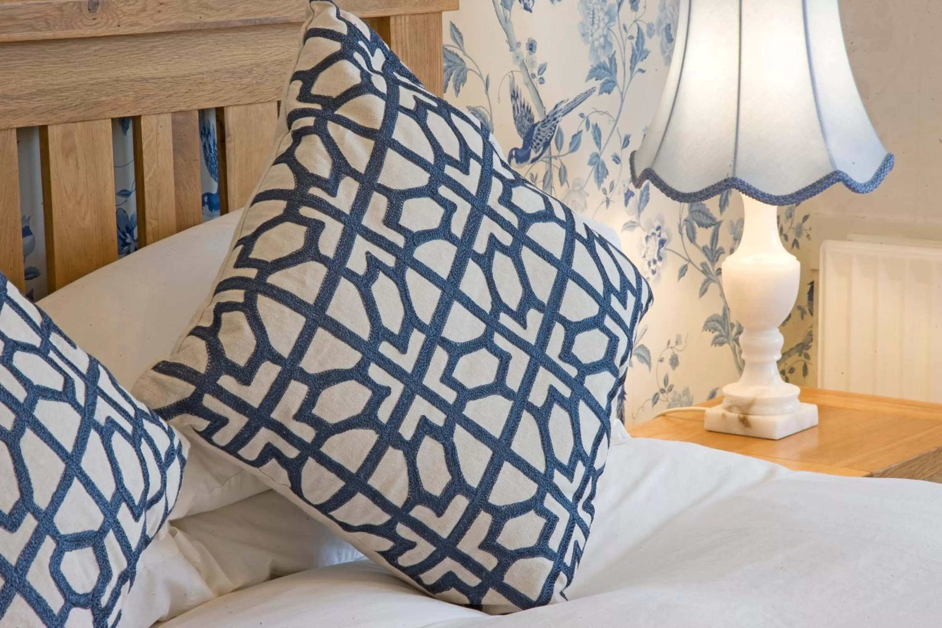 Bed in Falls of Lora Hotel