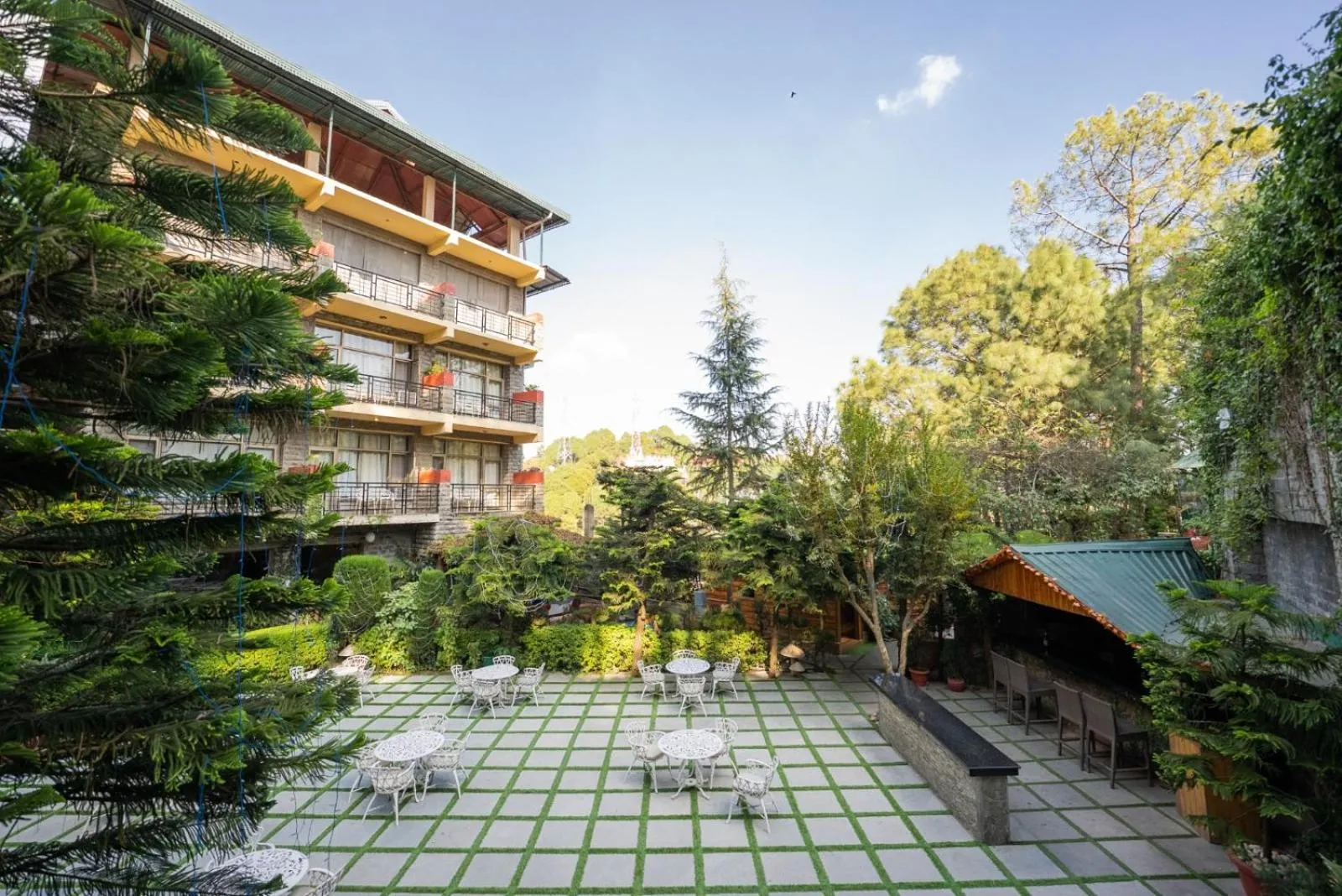 Property building in Kasauli Castle Resort